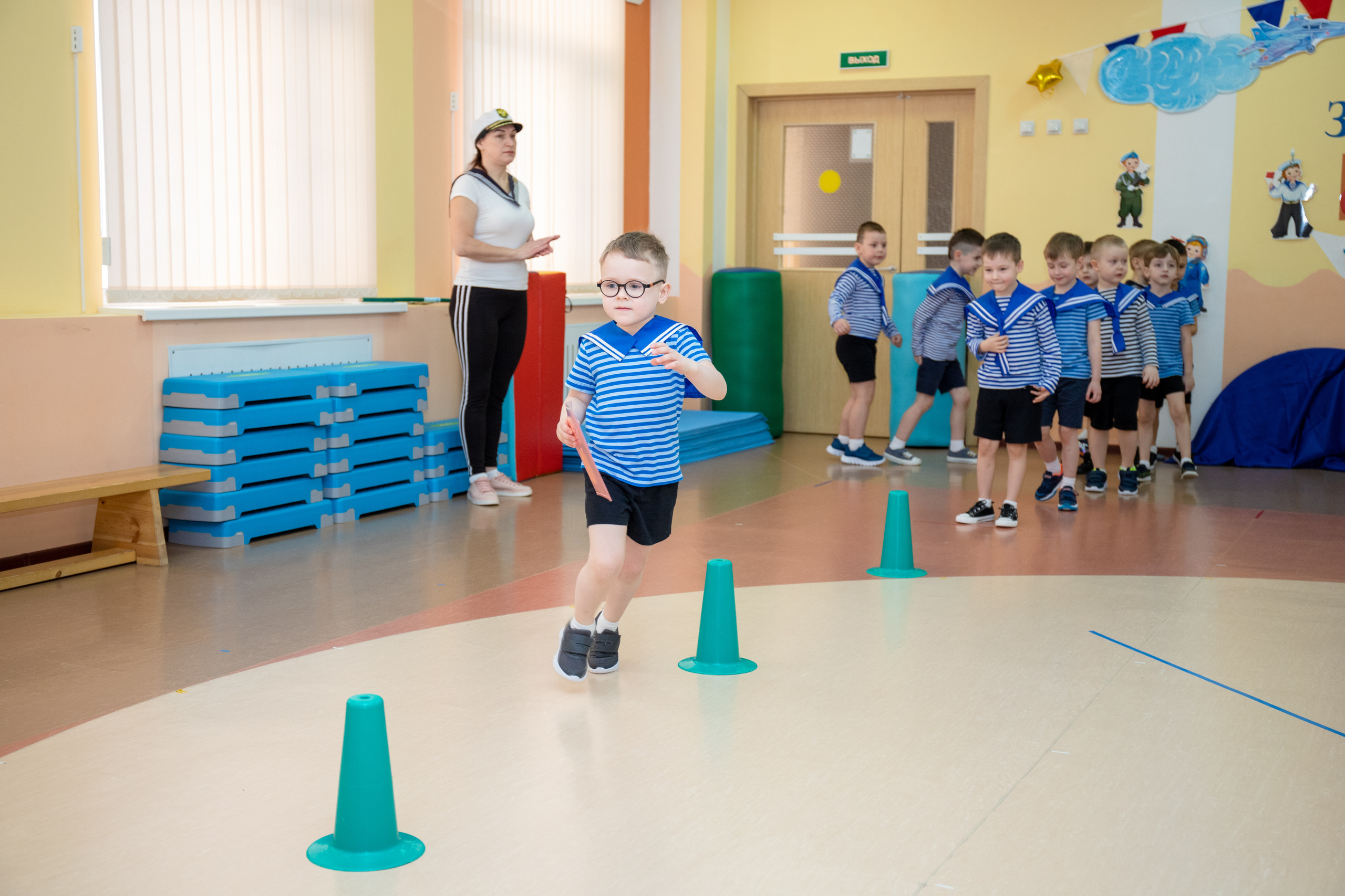 Спортивное мероприятие в детском саду. Фотограф в Санкт-Петербурге Наталья Брилькова