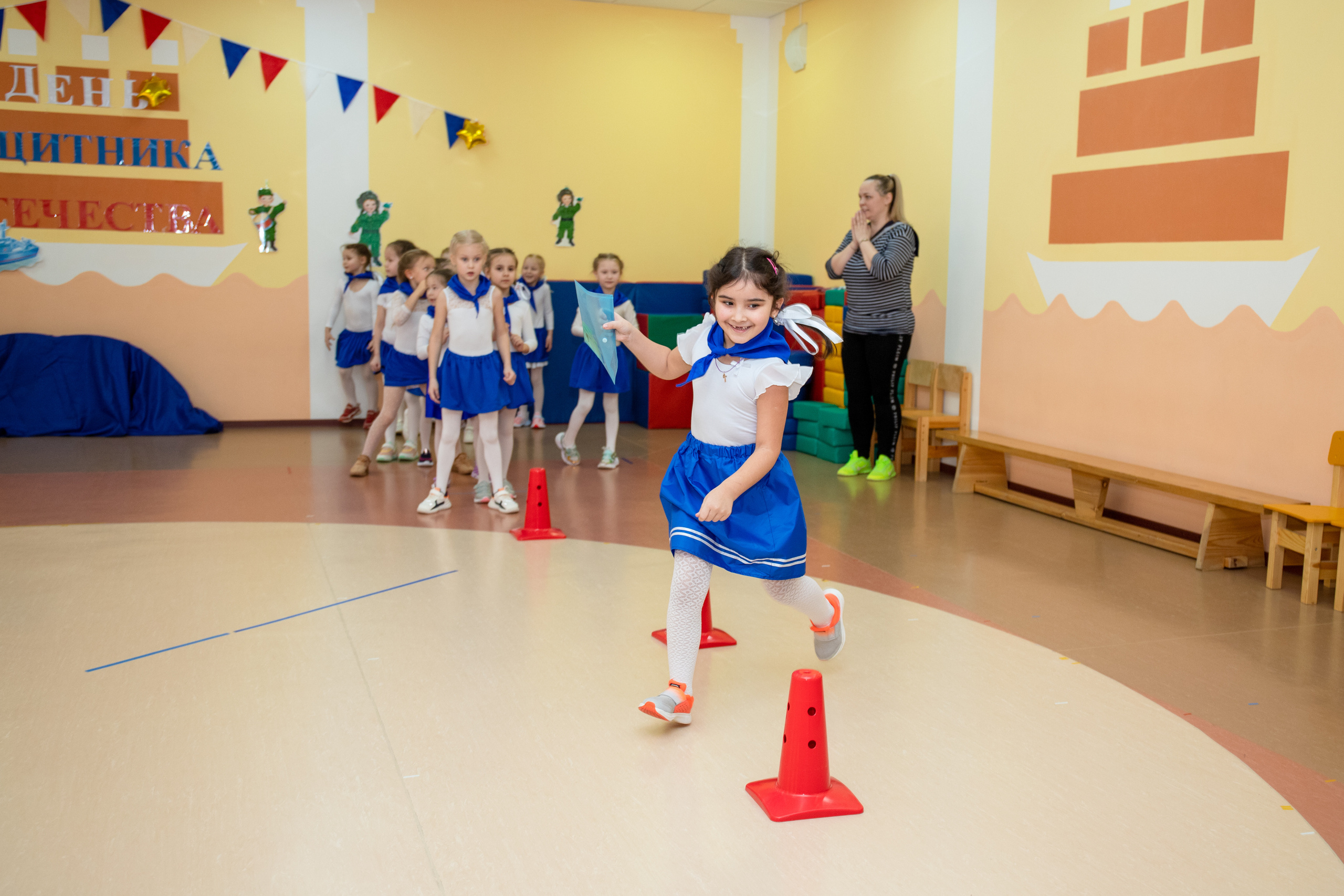 Спортивное мероприятие в детском саду. Фотограф в Санкт-Петербурге Наталья Брилькова