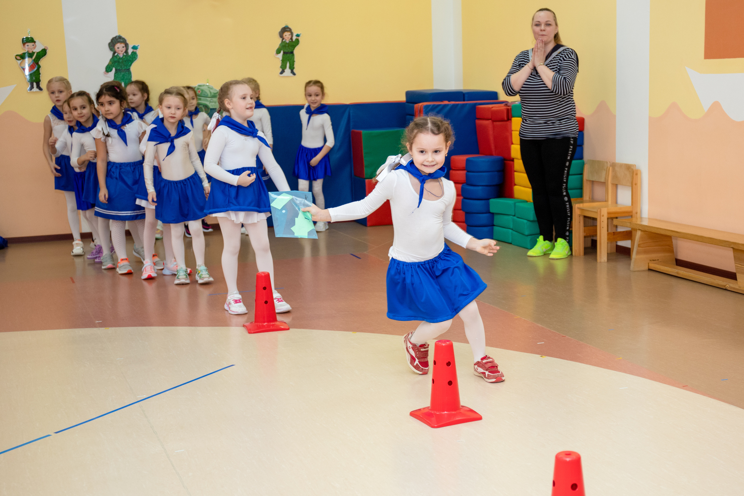 Спортивное мероприятие в детском саду. Фотограф в Санкт-Петербурге Наталья Брилькова