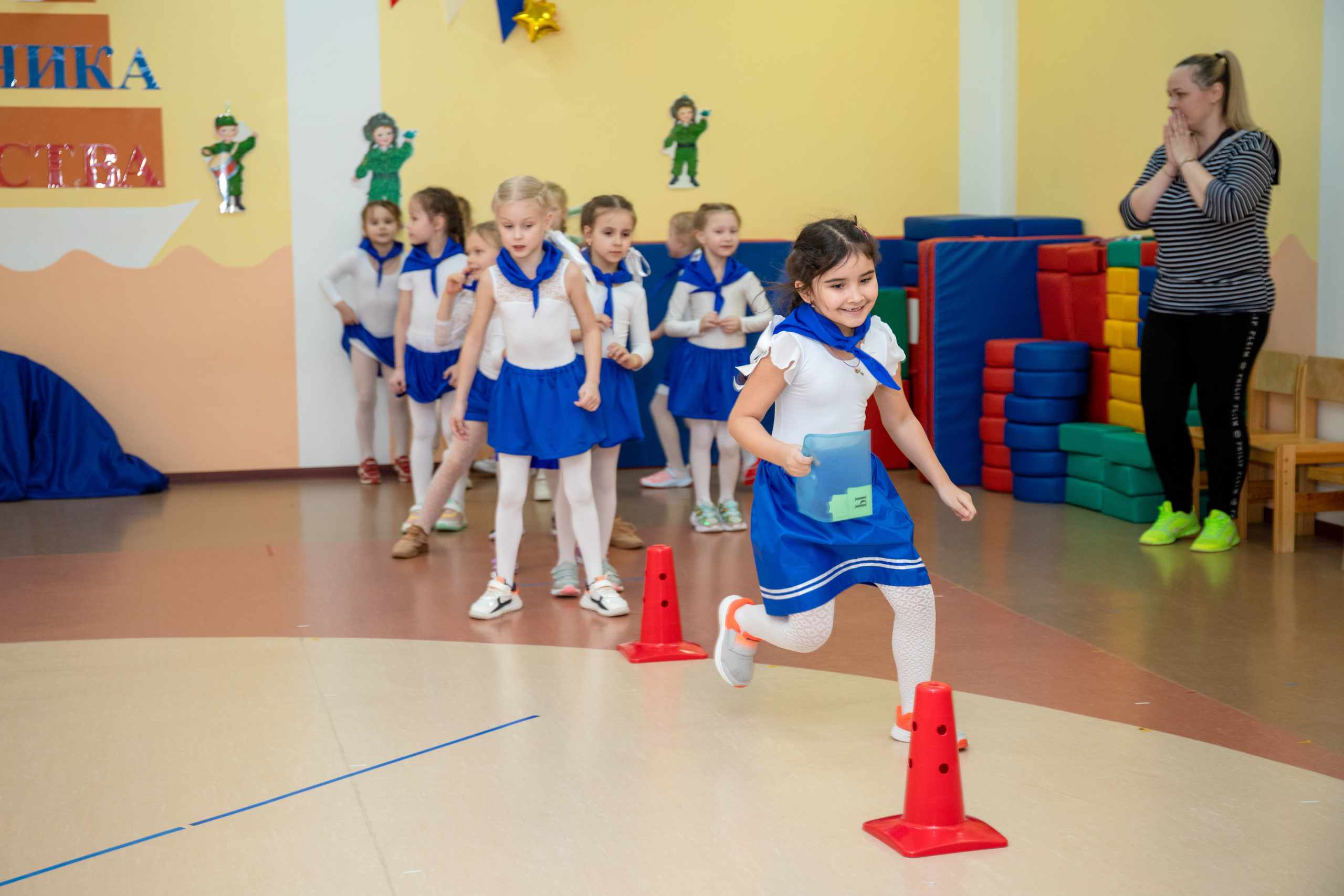 Спортивное мероприятие в детском саду. Фотограф в Санкт-Петербурге Наталья Брилькова