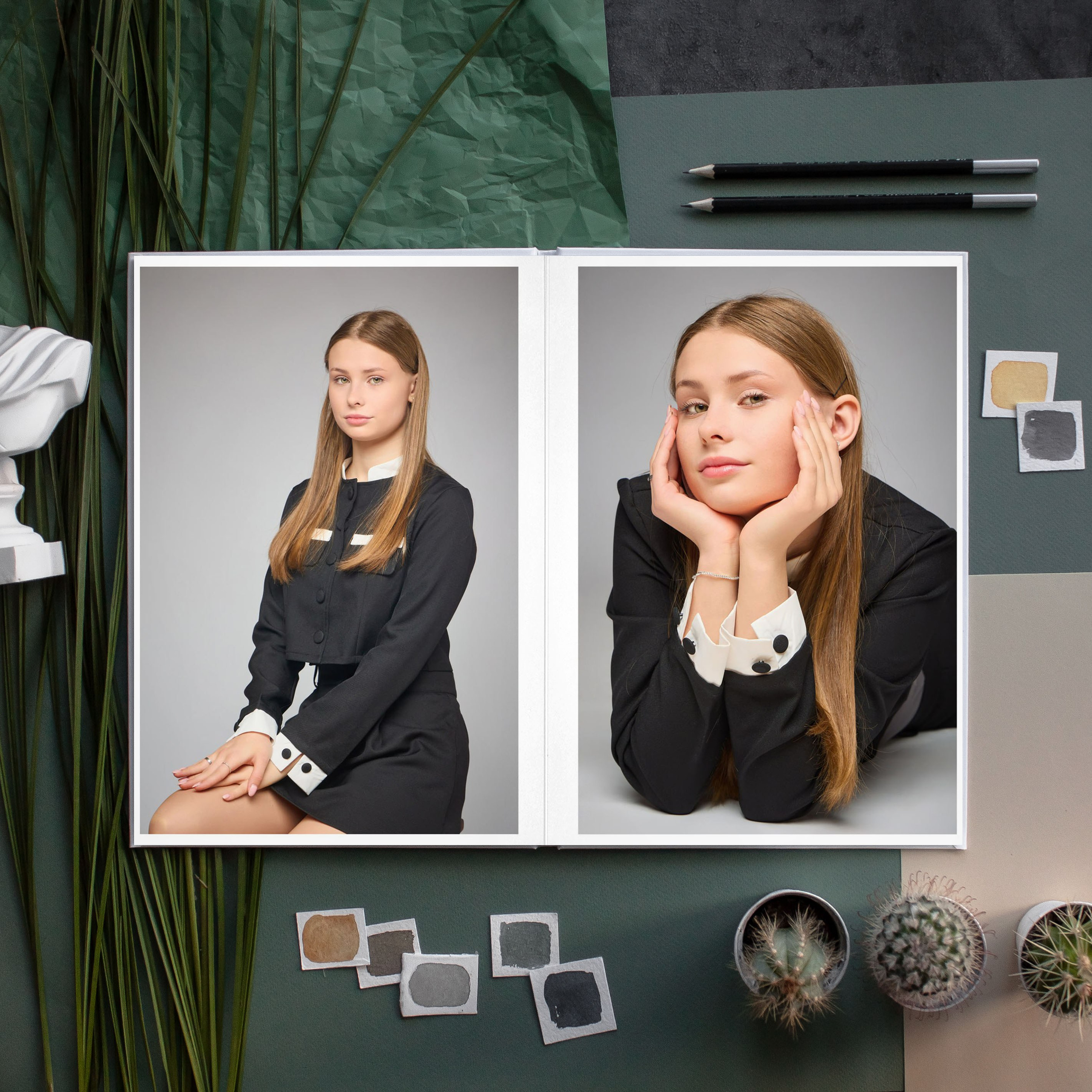 Индивидуальный школьный альбом в Сызрани. Школьный фотограф, выпускные альбомы