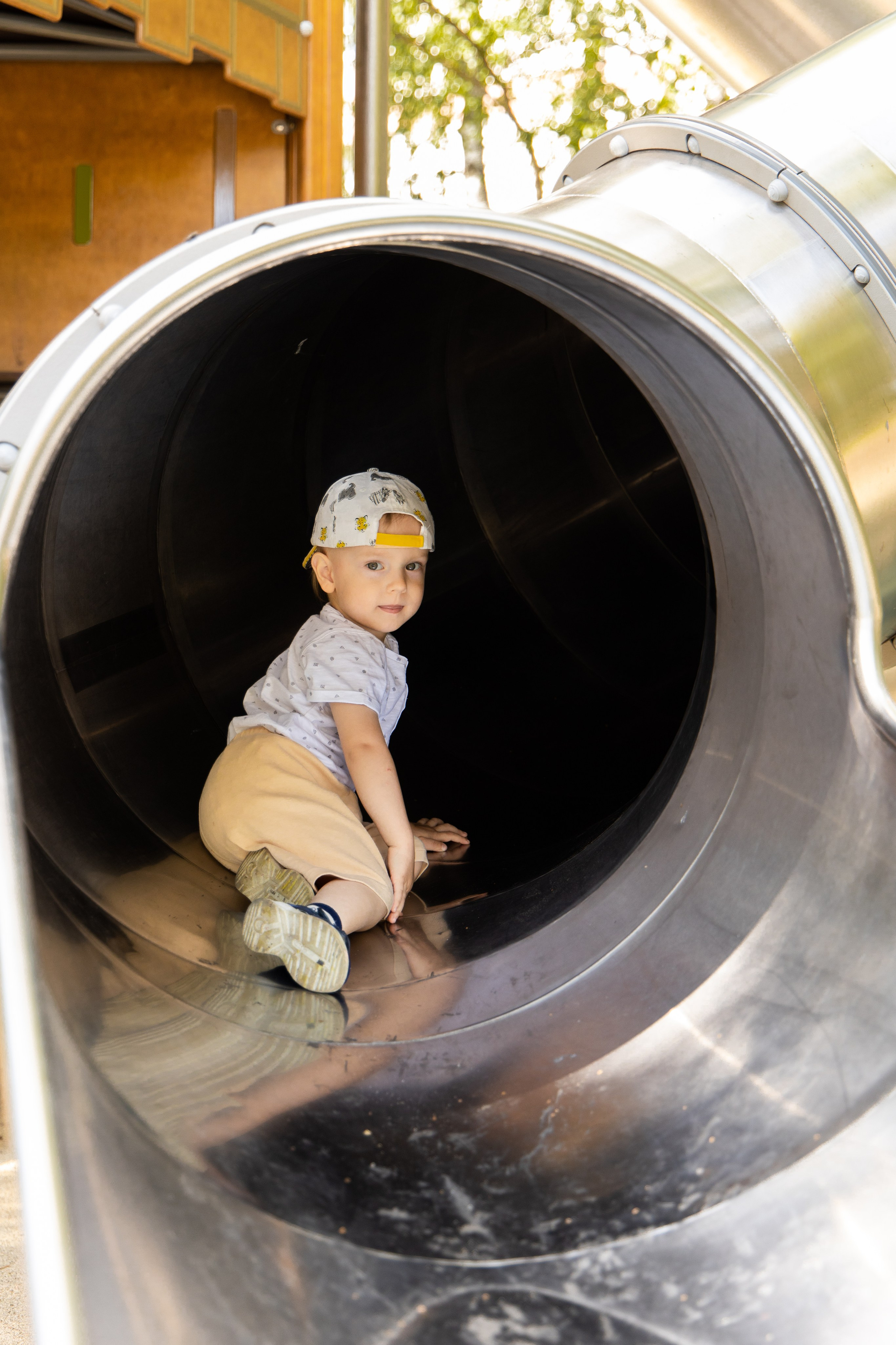 Детская съёмка в парке Москва.