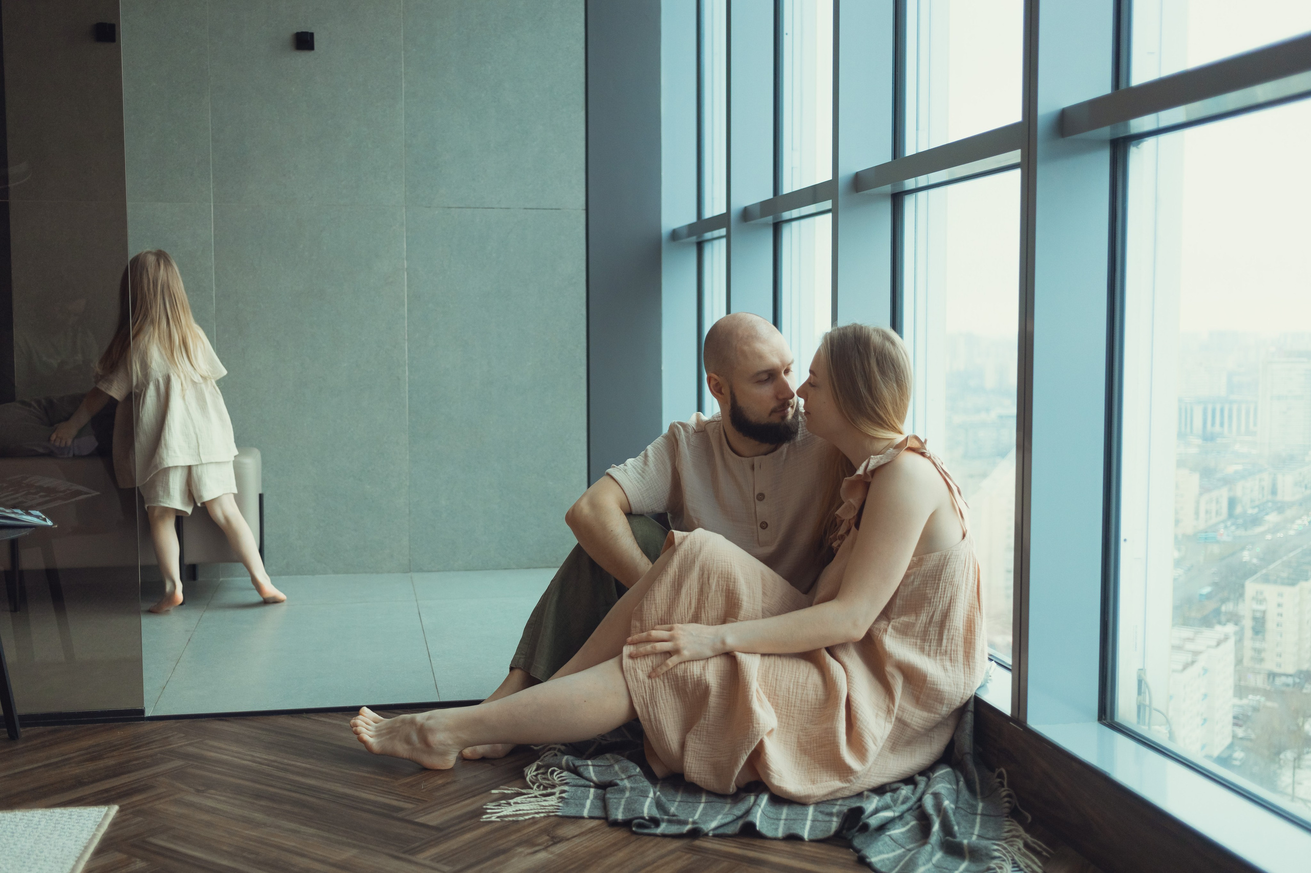 Семейная фотосессия в студии Санкт-Петербург