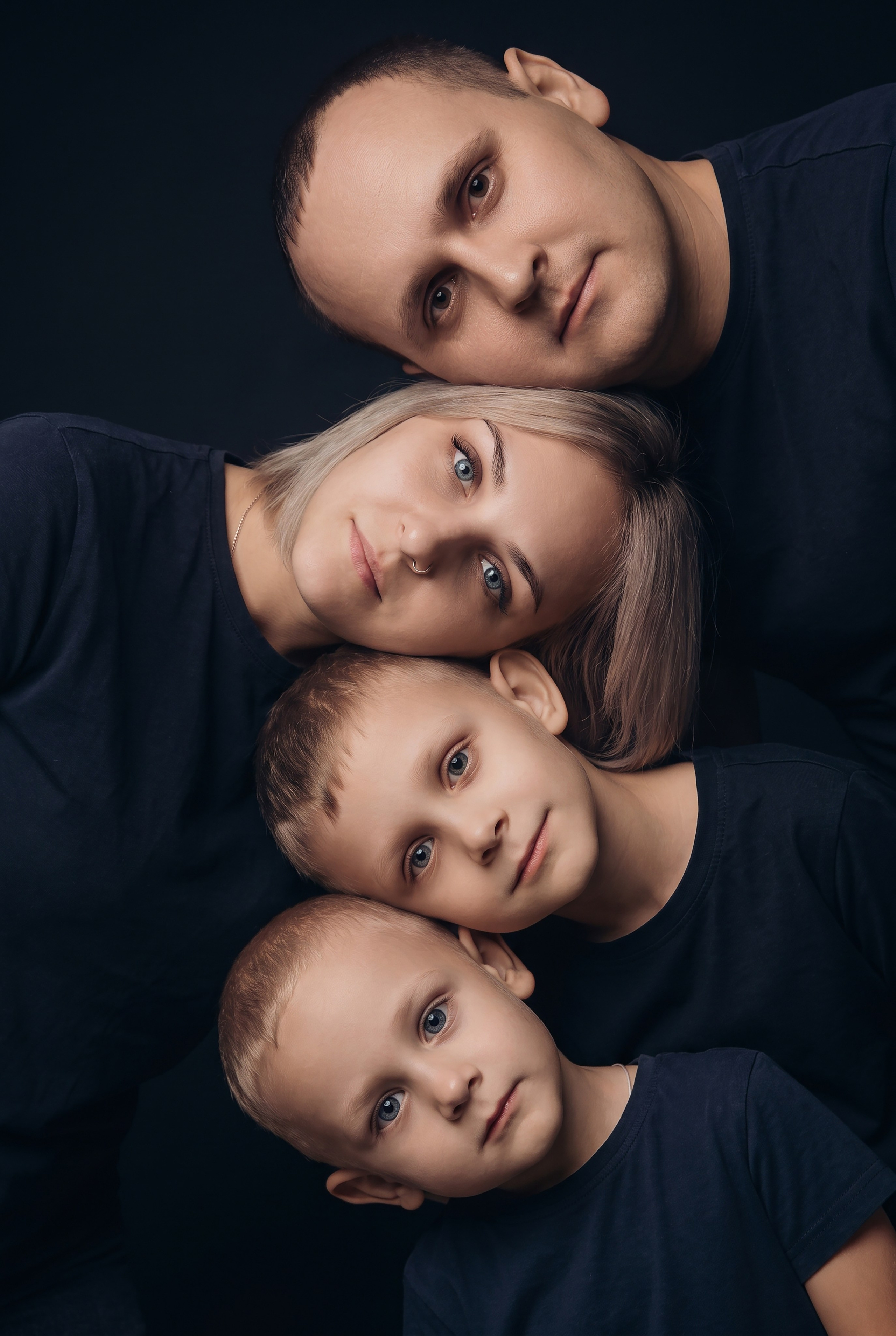 Портрет поколений. Фотосессия новорожденных в Москве и Московской области