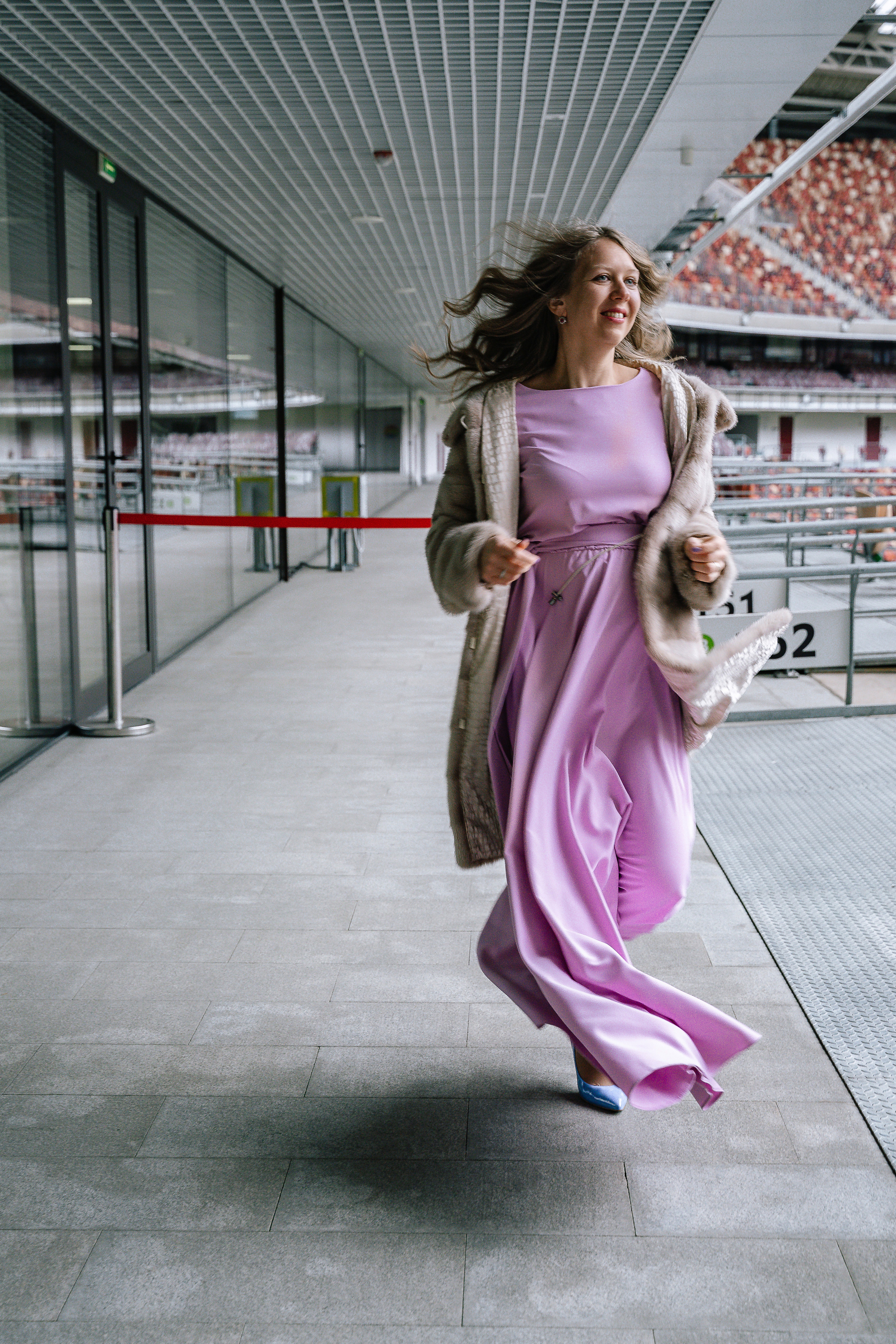 Свадебная фотосессия на стадионе Спартак Тушино