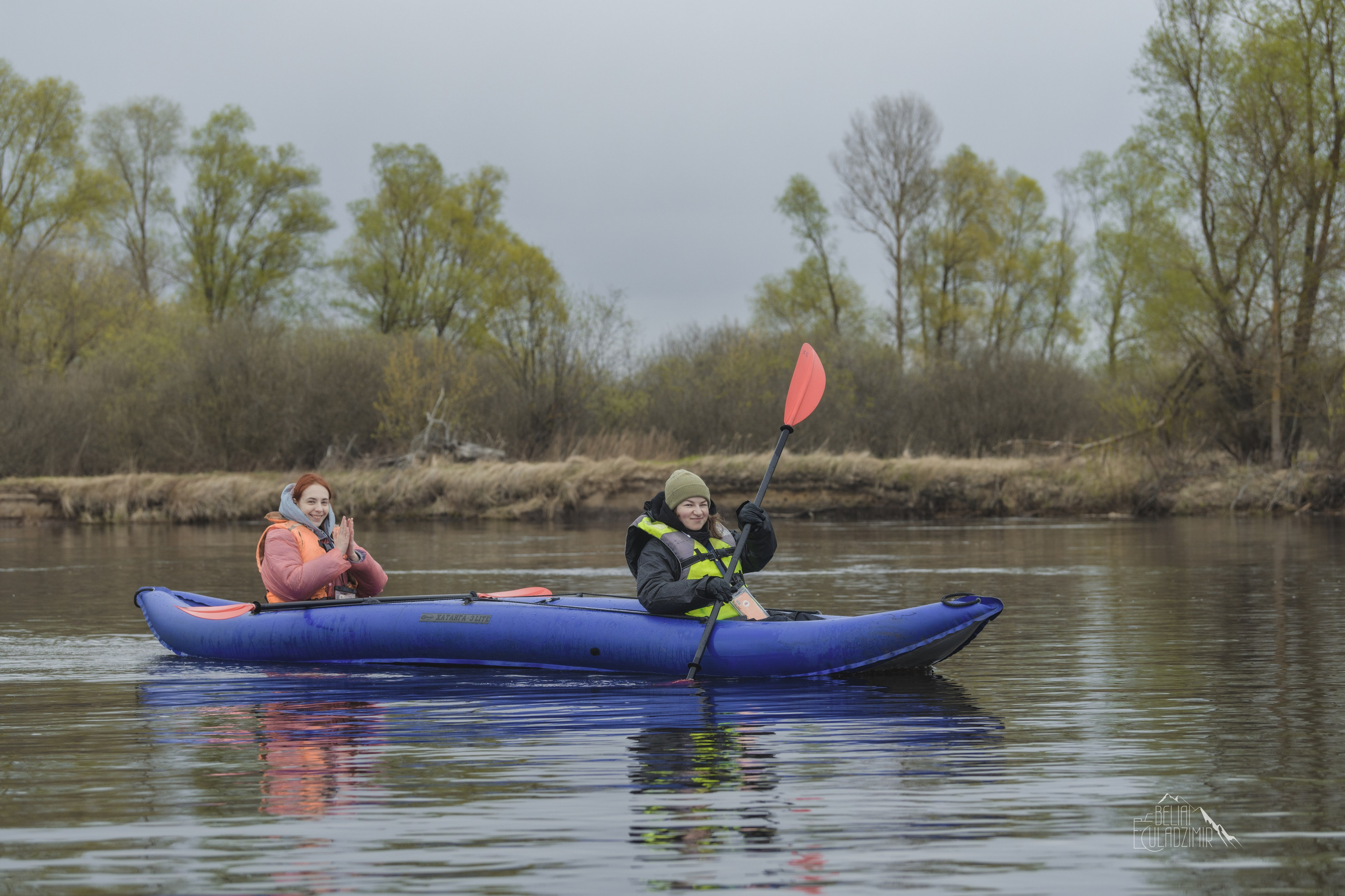 Сплав по реке Тремля 11 апреля 2026 года. Репортажный фотограф Владимир Беляй