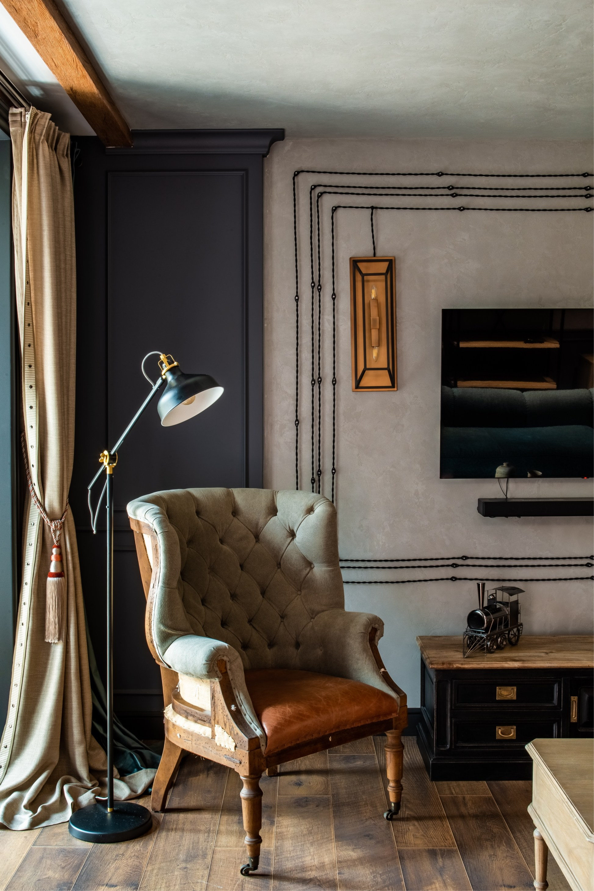 Лофт в ТаунХаусе. 1 этаж. Дизайнер интерьера вашего дома мечты