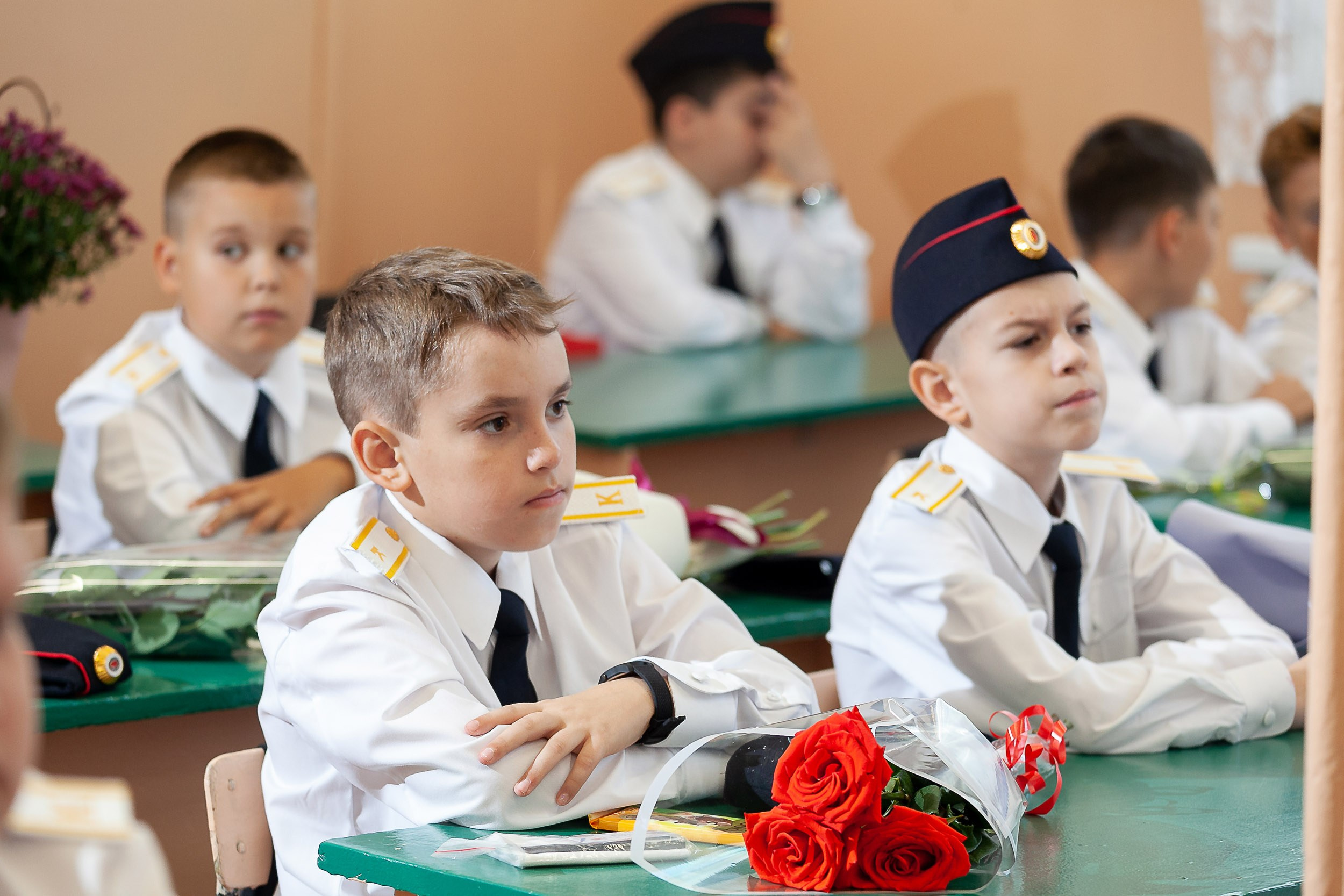 Фоторепортаж с урока знаний в 5 классе