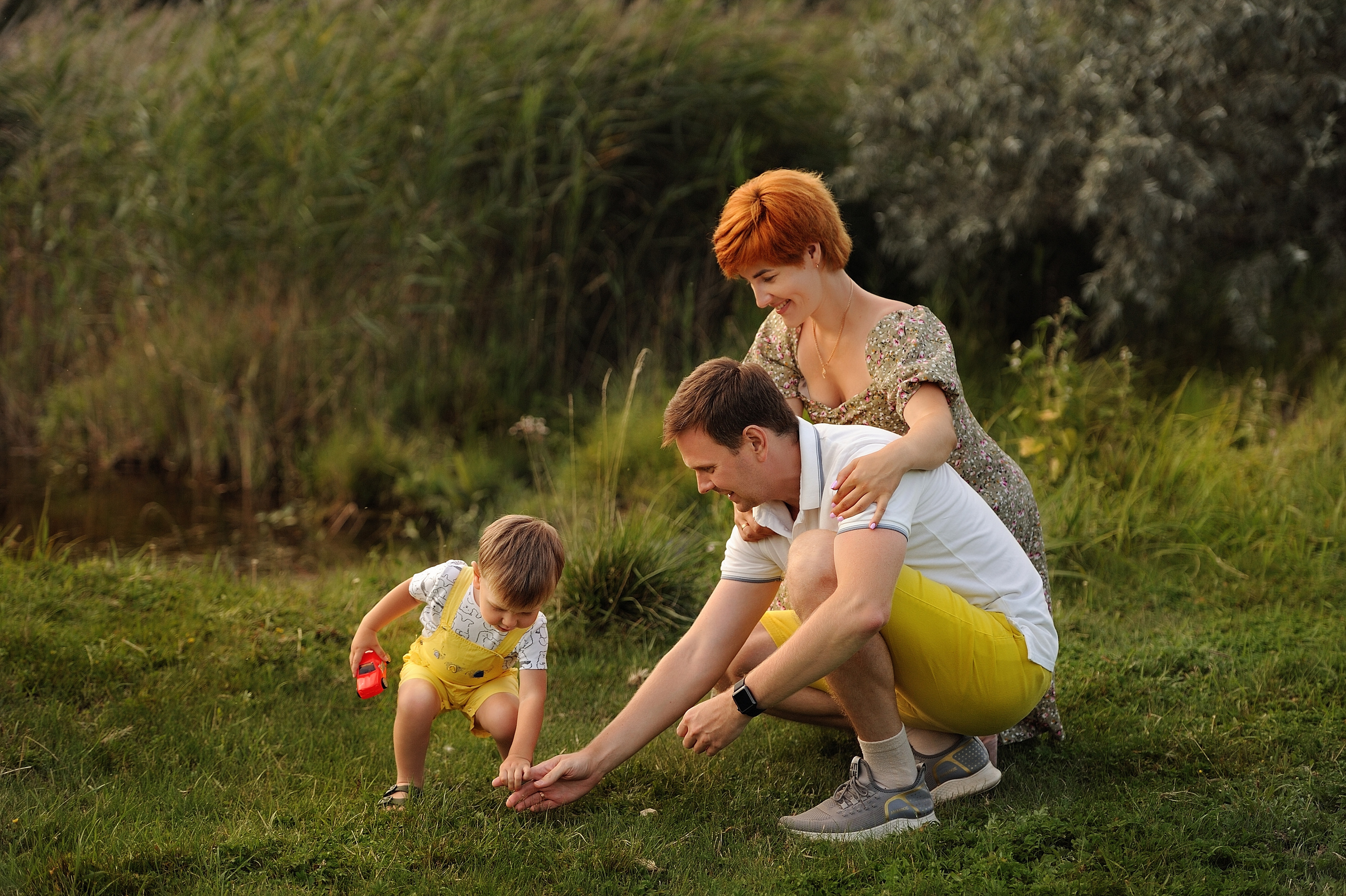 Семейная фотосессия Катя, Сергей и Миша. Свадебный и семейный фотограф в Самаре Головань Наталья