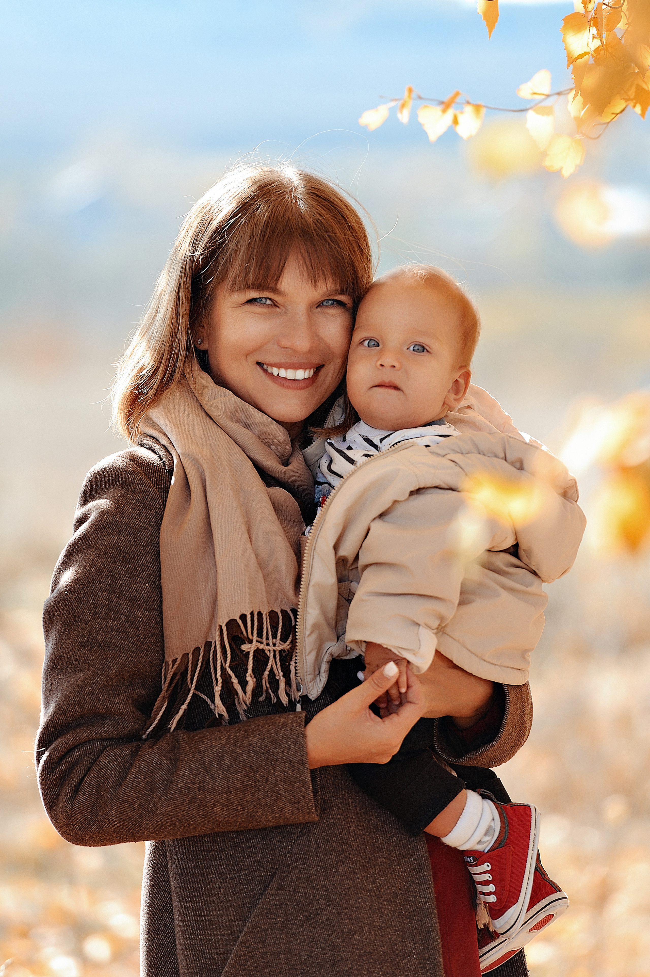 Семейная осенняя фотосессия. Свадебный и семейный фотограф в Самаре Головань Наталья