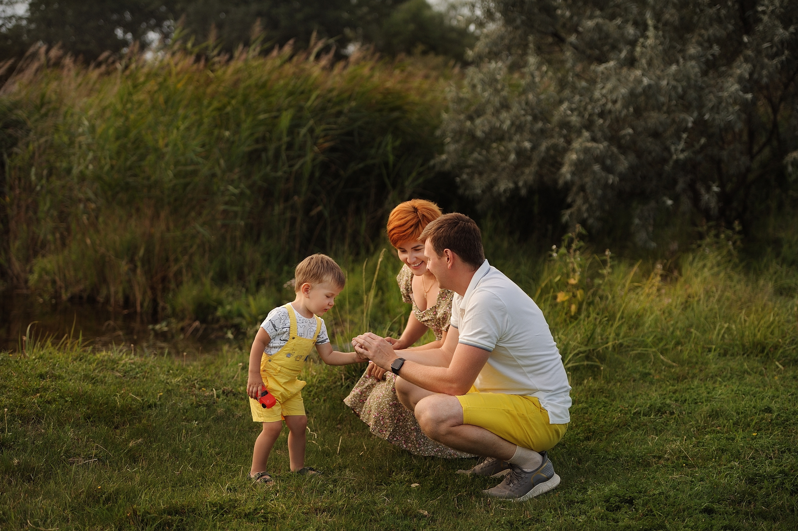 Семейная фотосессия Катя, Сергей и Миша. Свадебный и семейный фотограф в Самаре Головань Наталья