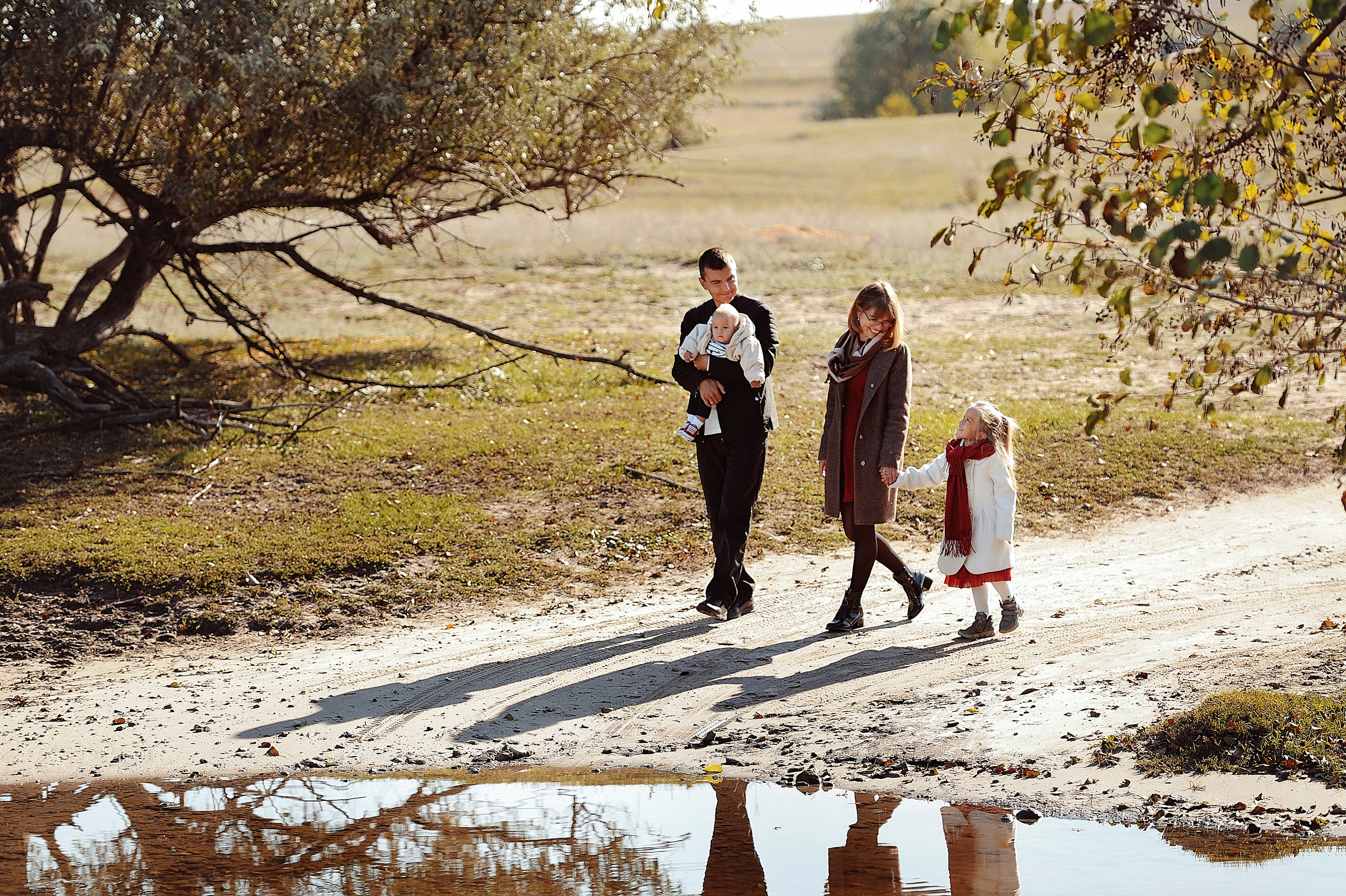 Семейная осенняя фотосессия. Свадебный и семейный фотограф в Самаре Головань Наталья