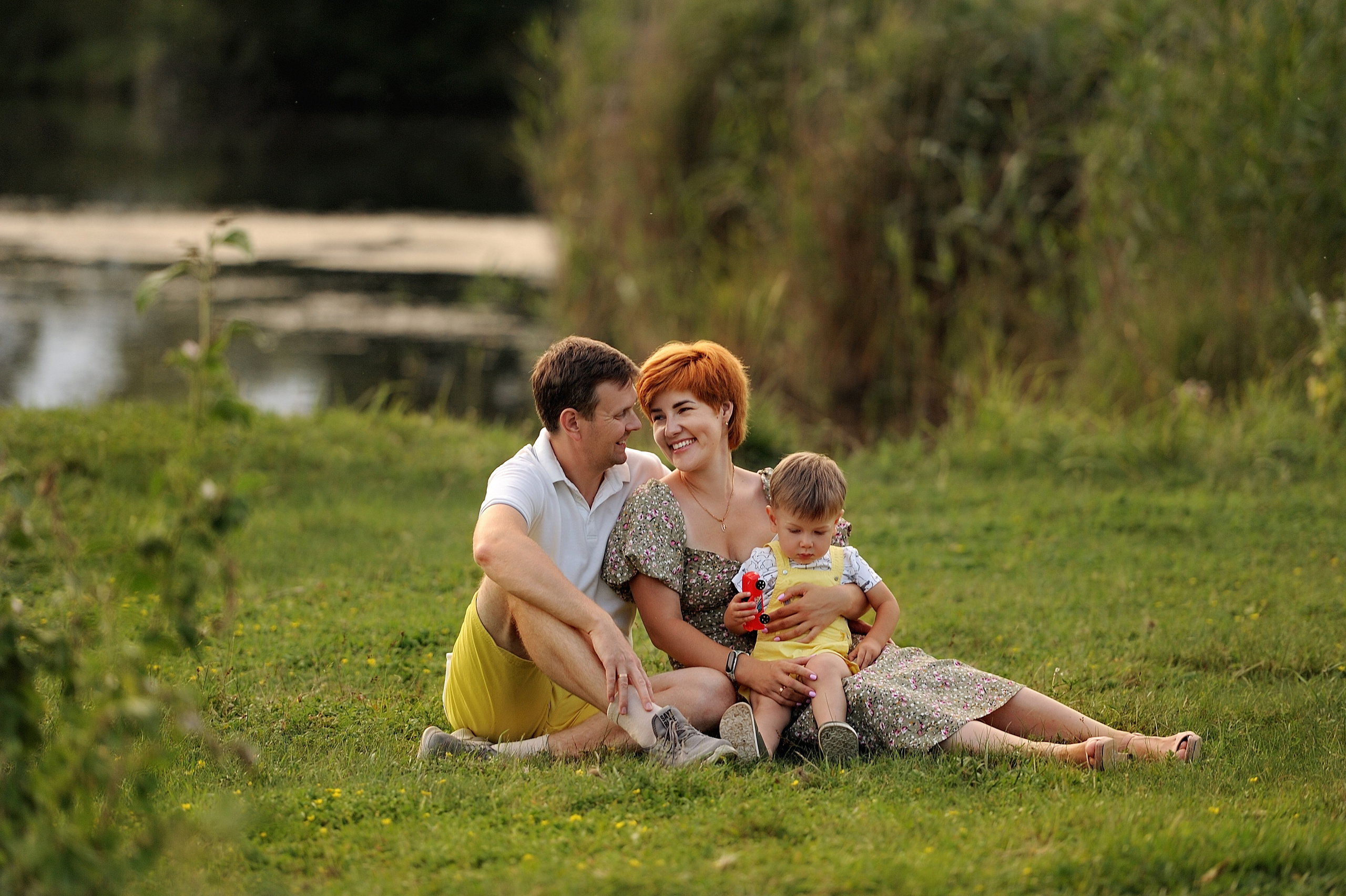 Семейная фотосессия Катя, Сергей и Миша. Свадебный и семейный фотограф в Самаре Головань Наталья