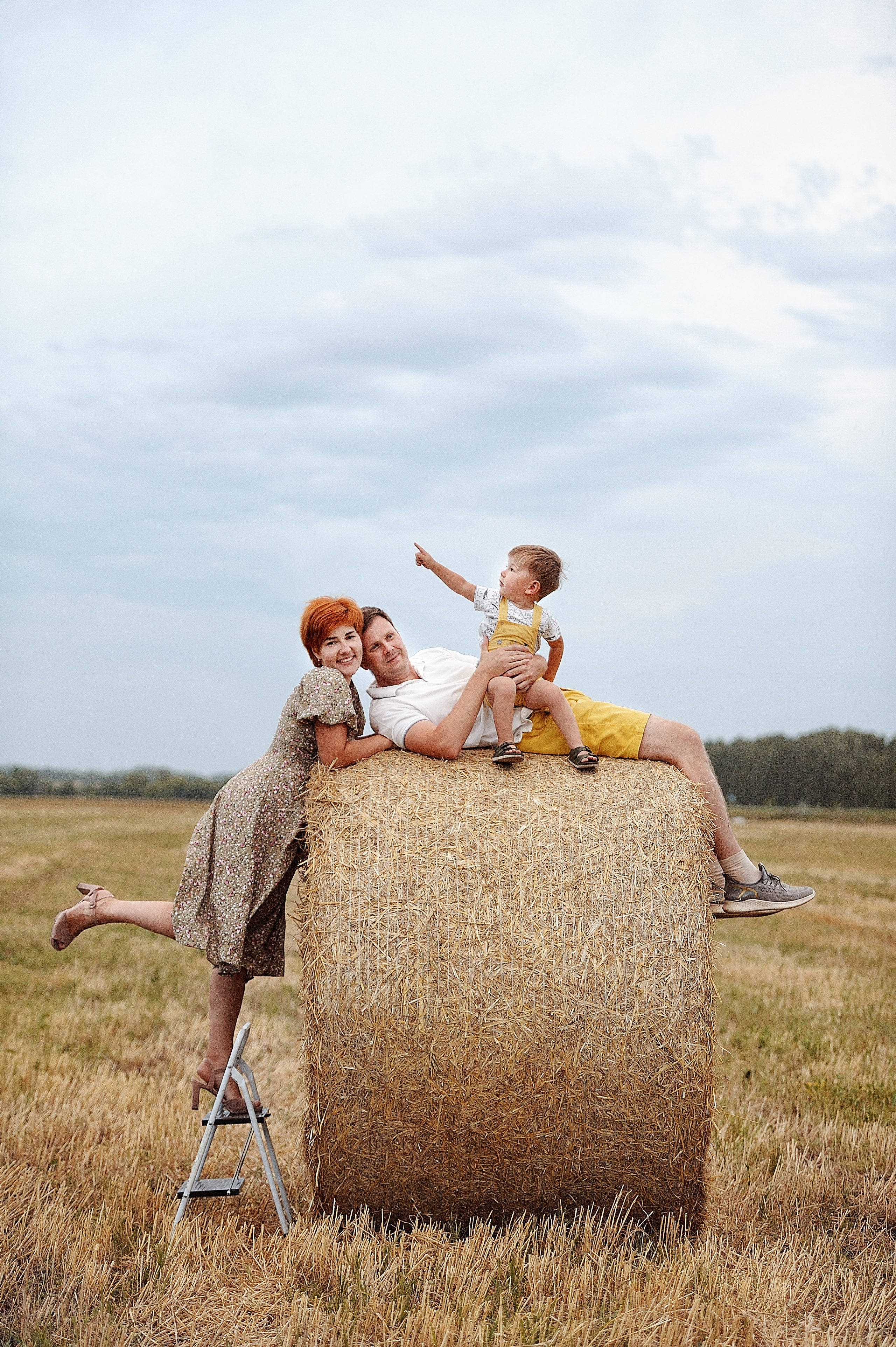 Семейная фотосессия Катя, Сергей и Миша. Свадебный и семейный фотограф в Самаре Головань Наталья