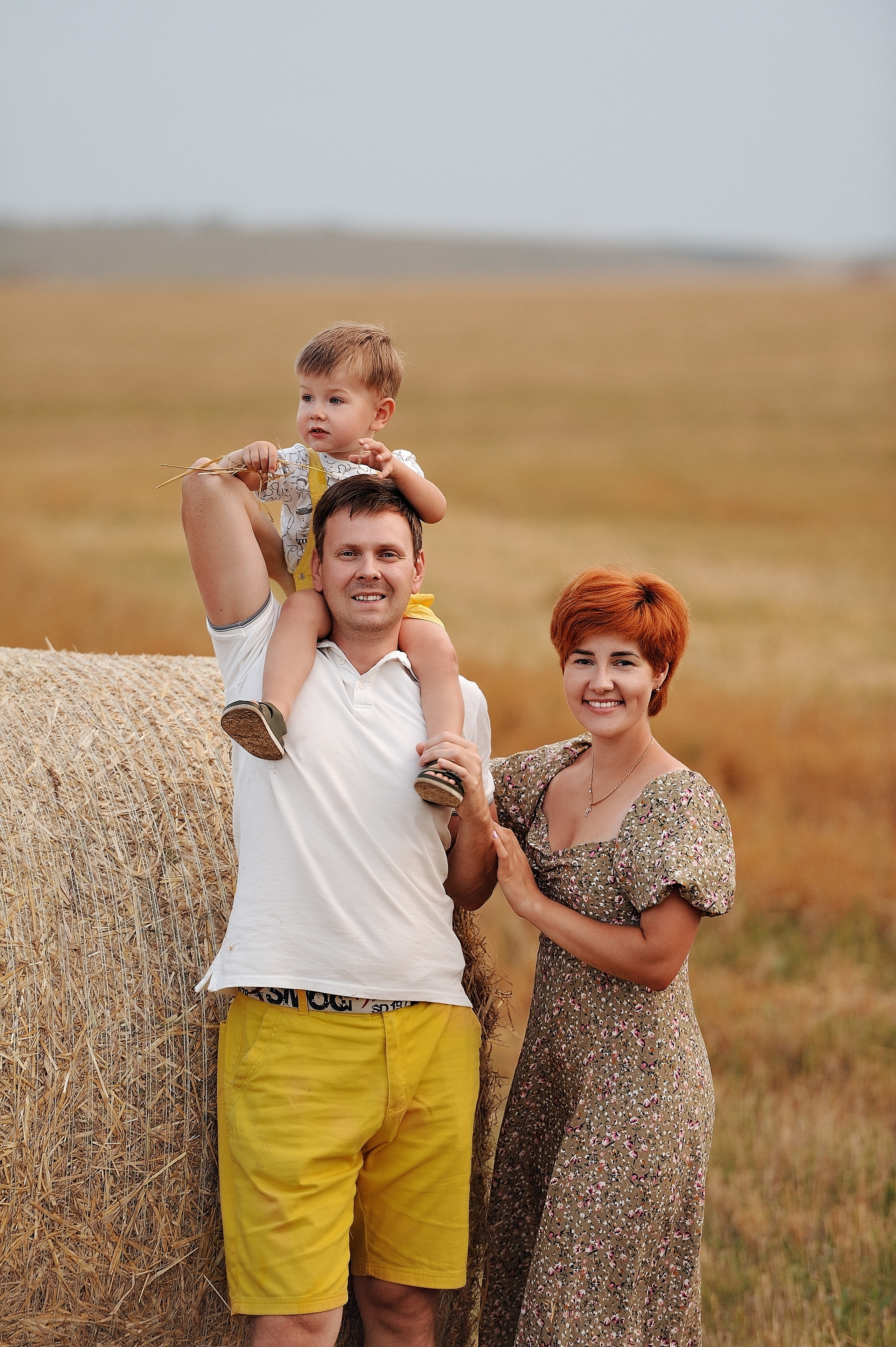 Семейная фотосессия Катя, Сергей и Миша. Свадебный и семейный фотограф в Самаре Головань Наталья