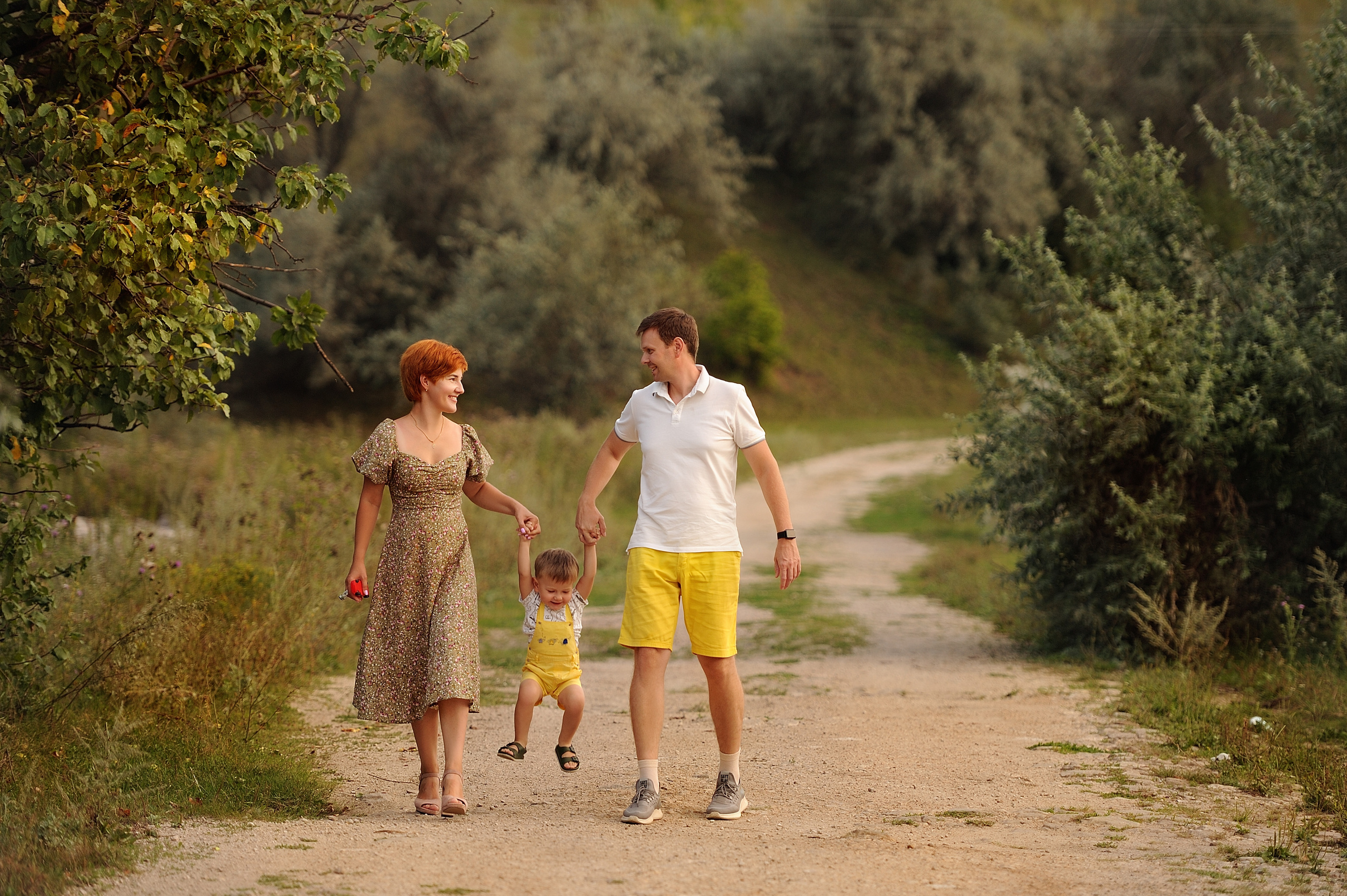 Семейная фотосессия Катя, Сергей и Миша. Свадебный и семейный фотограф в Самаре Головань Наталья