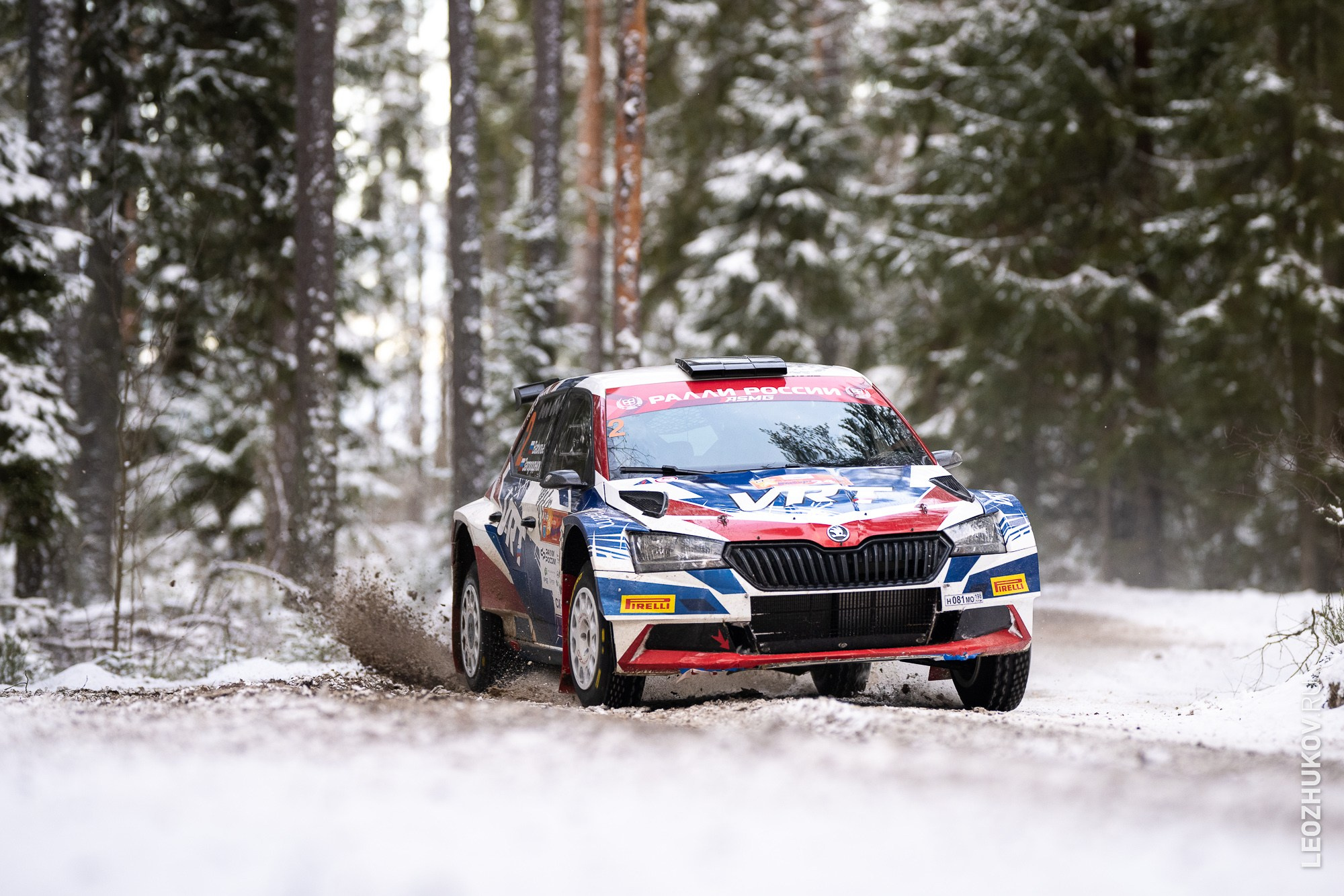 Rally Vyborg 2024. Sports photographer Leonid Zhukov