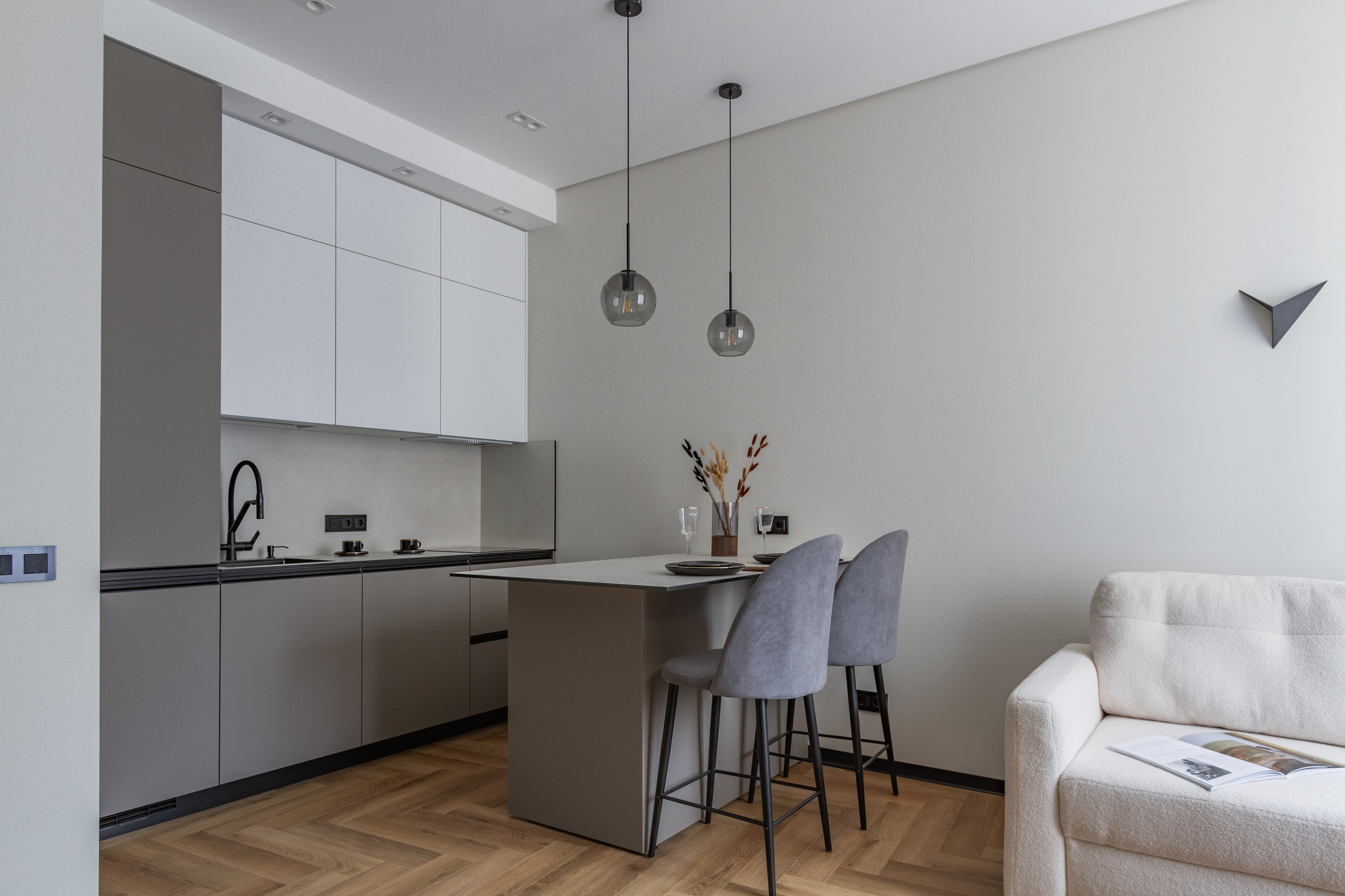 Фотосъемка квартиры ЖК Малоохтинский 68. Интерьерный фотограф в Санкт-Петербурге