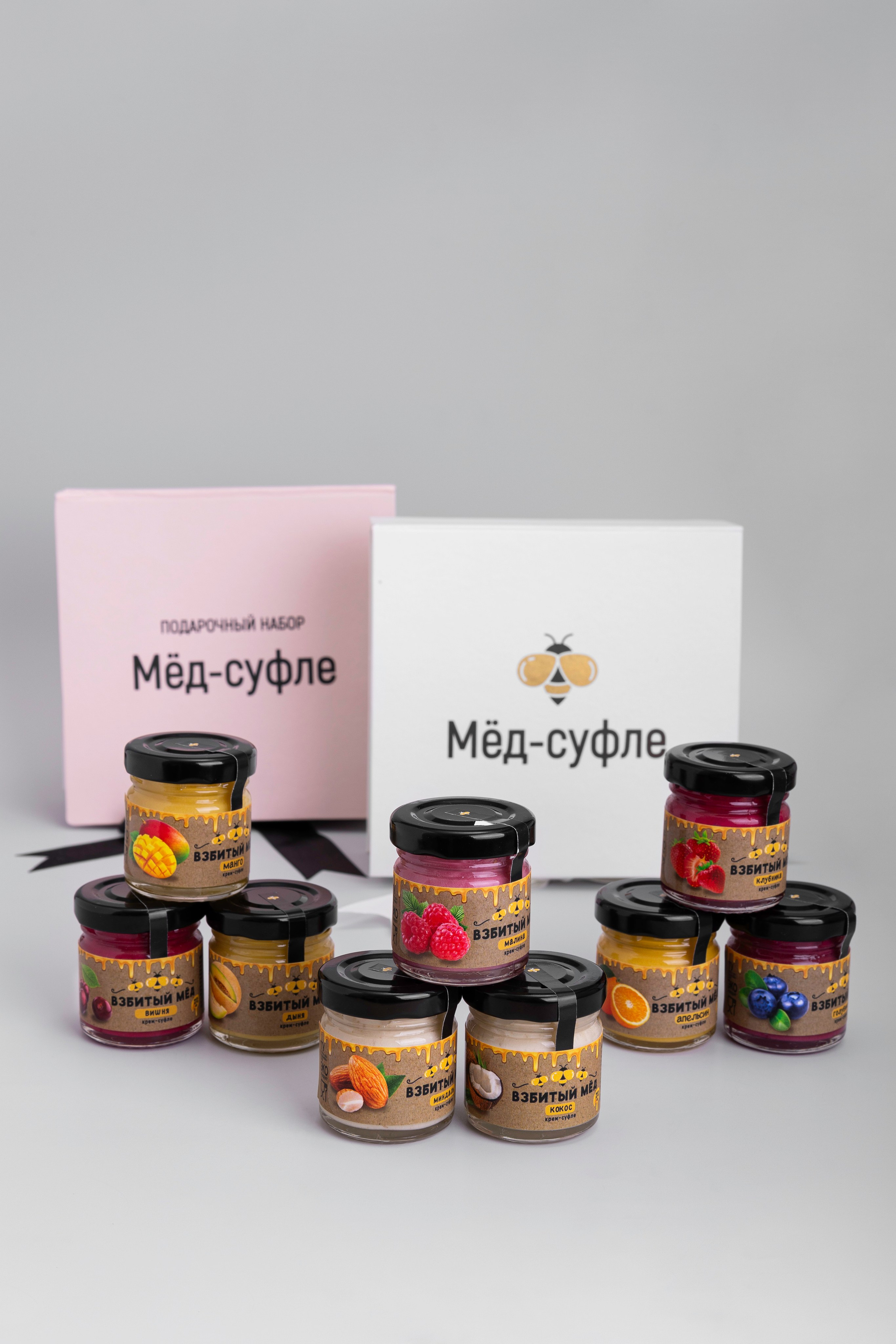 Наборы меда-суфле для маркетплейсов. Предметный и фуд-фотограф Лариса Андреева г. Набережные Челны