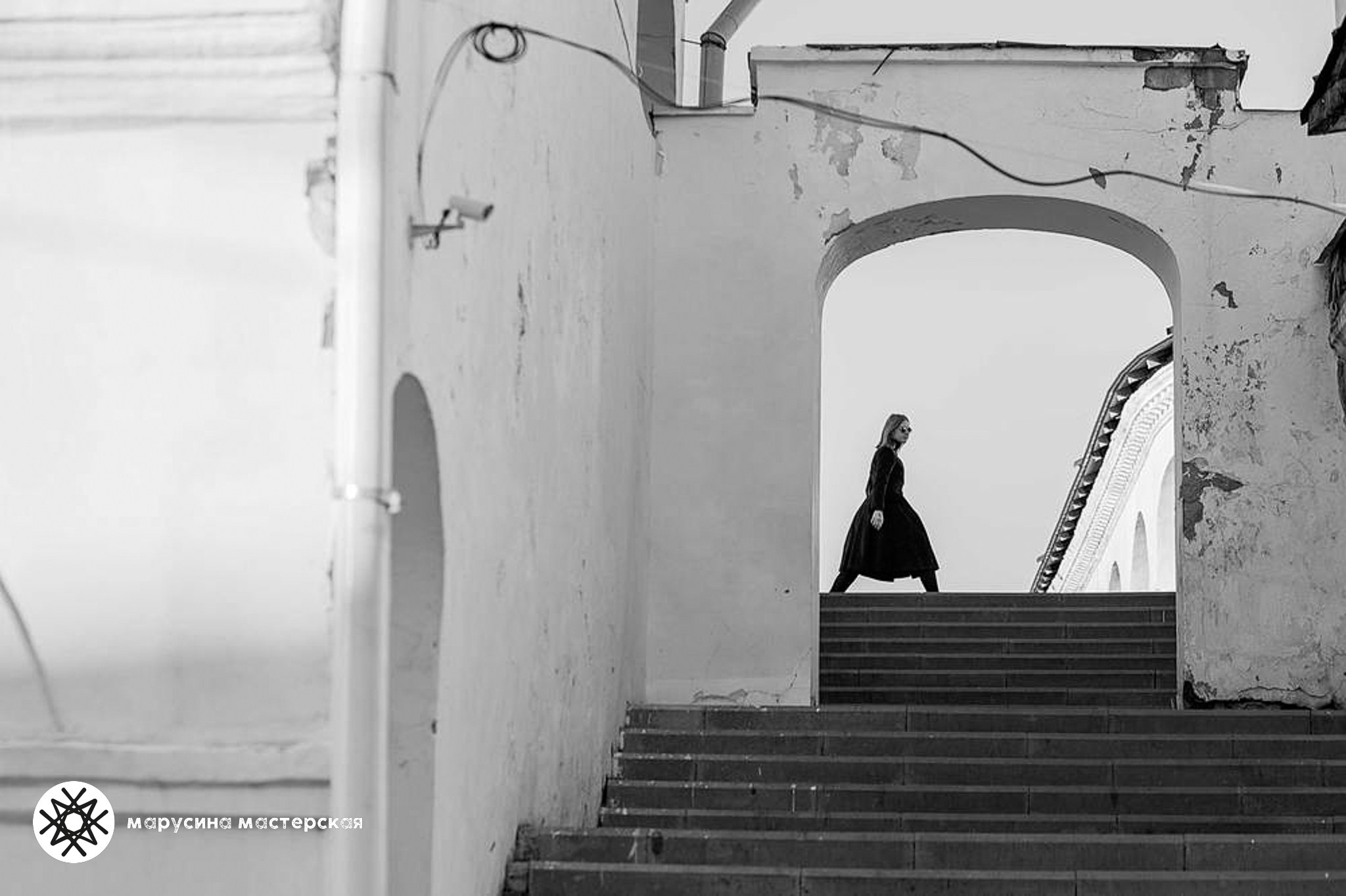 Фотография с проработанной композицией и светом