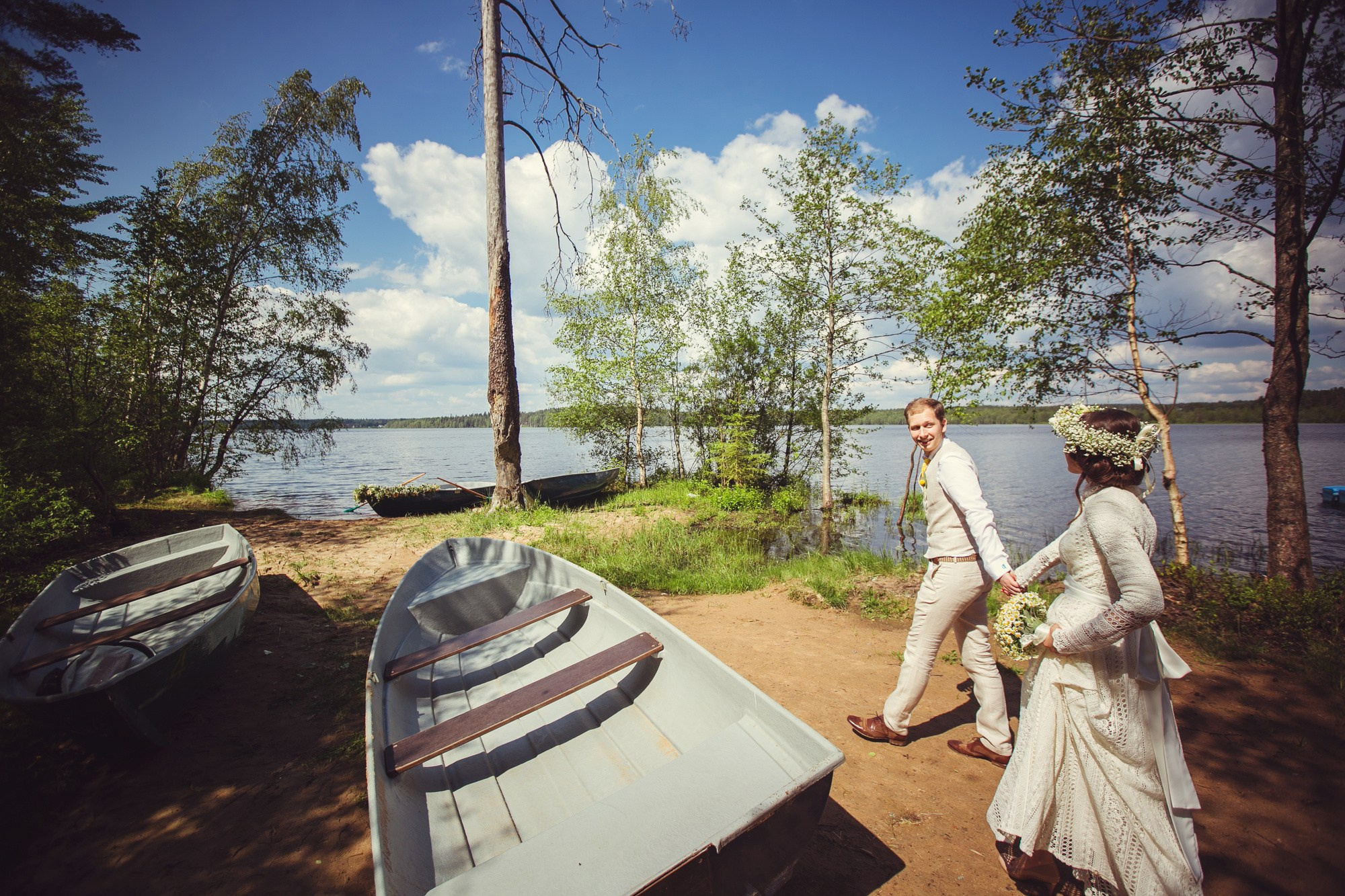 Свадьба в стиле «Рустик». Семейный, портретный и свадебный фотограф в Санкт-Петербурге и Москве