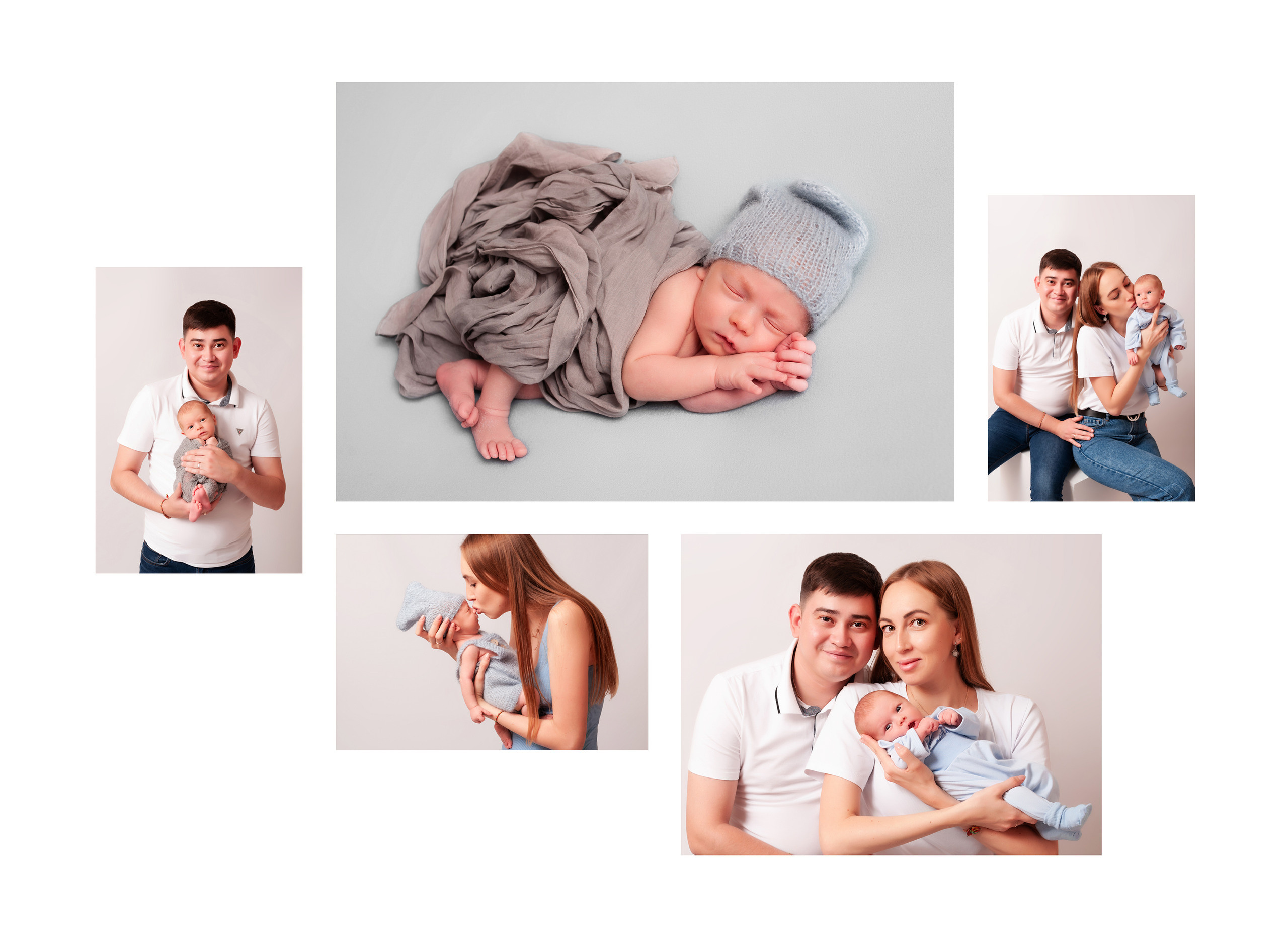 КОЛЛАЖ из фото на ХОЛСТЕ или ХДФ. BABY ZOOM фотостудия в Казани