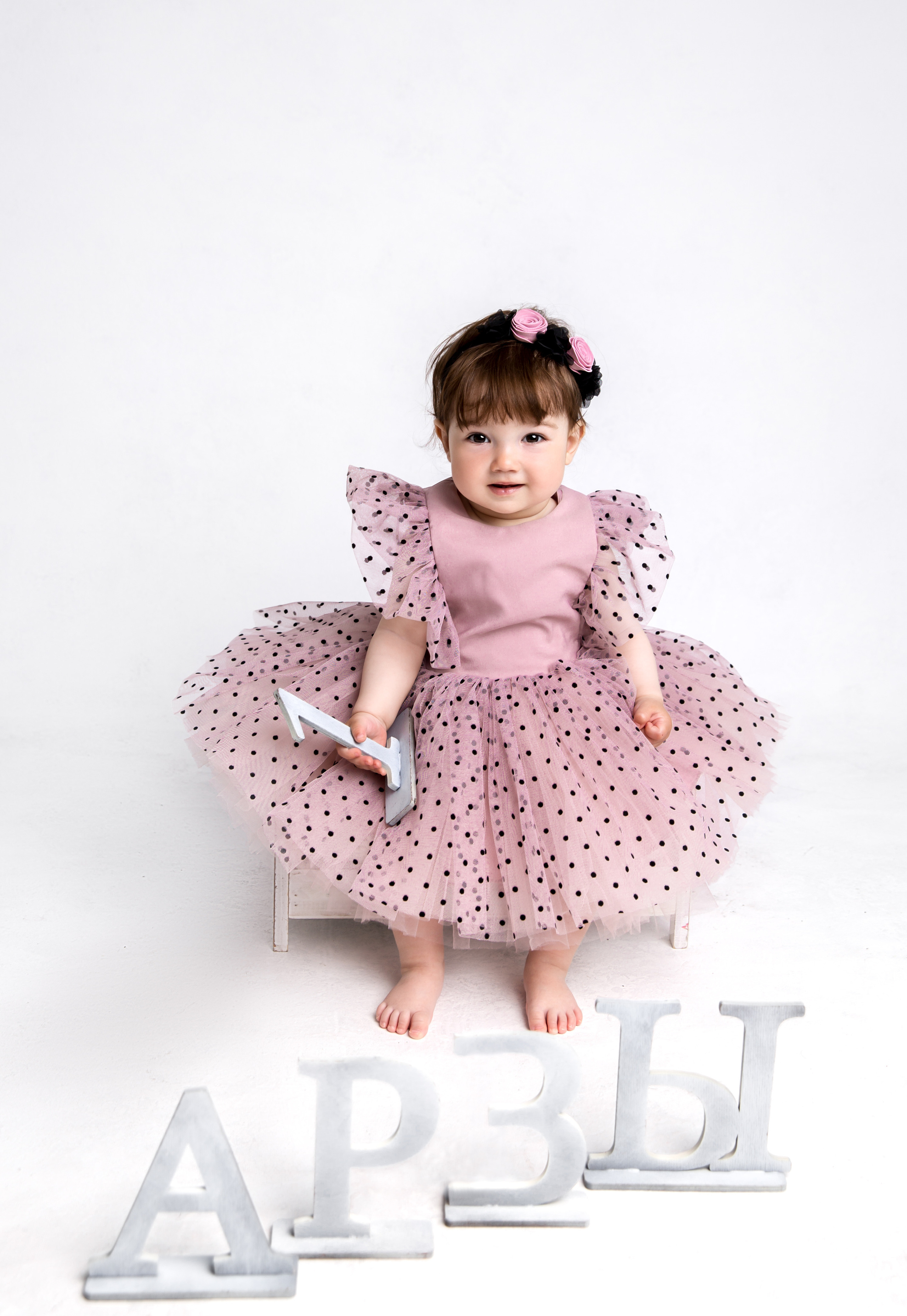 Фотосессия ГОДОВАСИЕ. Фотограф новорожденных, детей до года и беременных в Симферополе