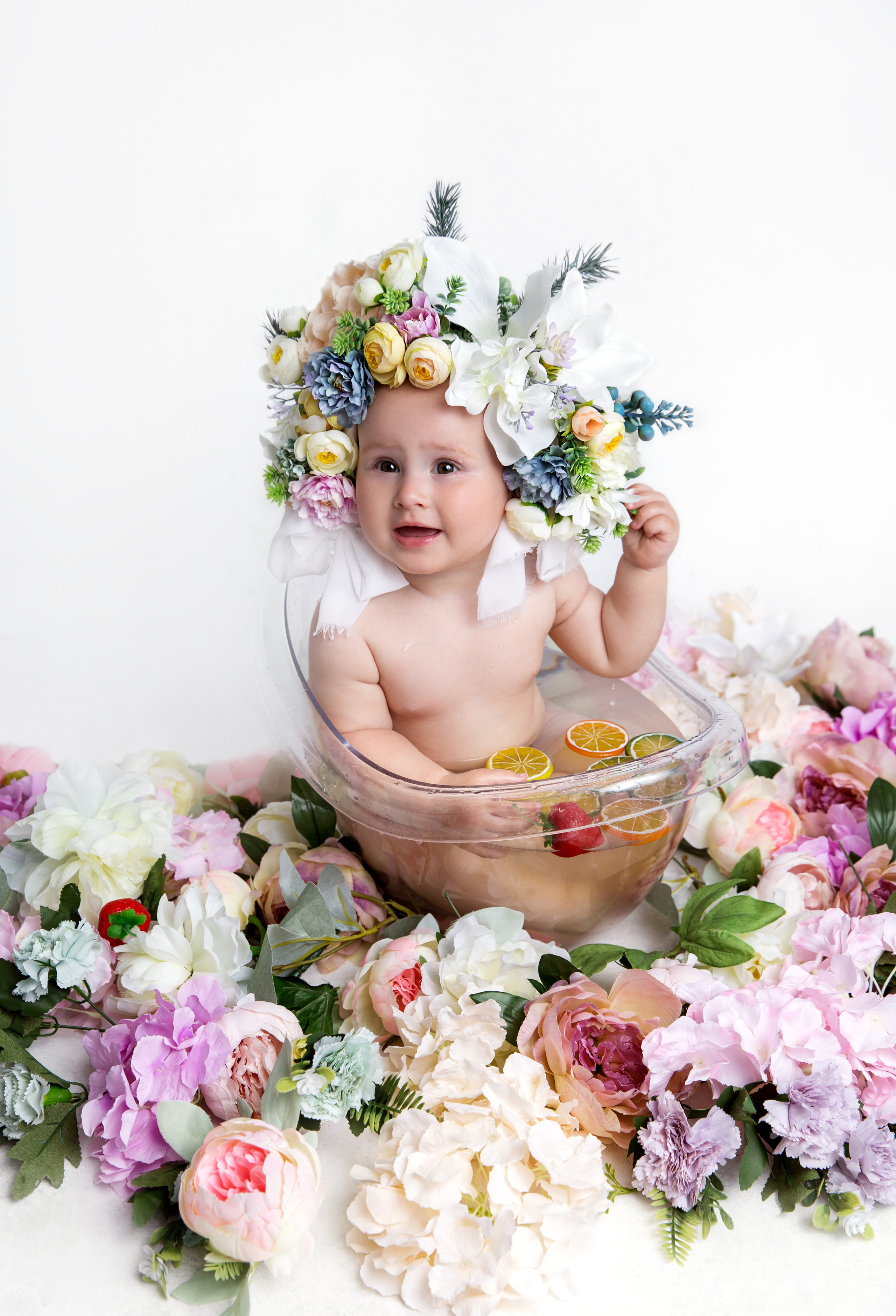 Фотосессия ГОДОВАСИЕ. Фотограф новорожденных, детей до года и беременных в Симферополе