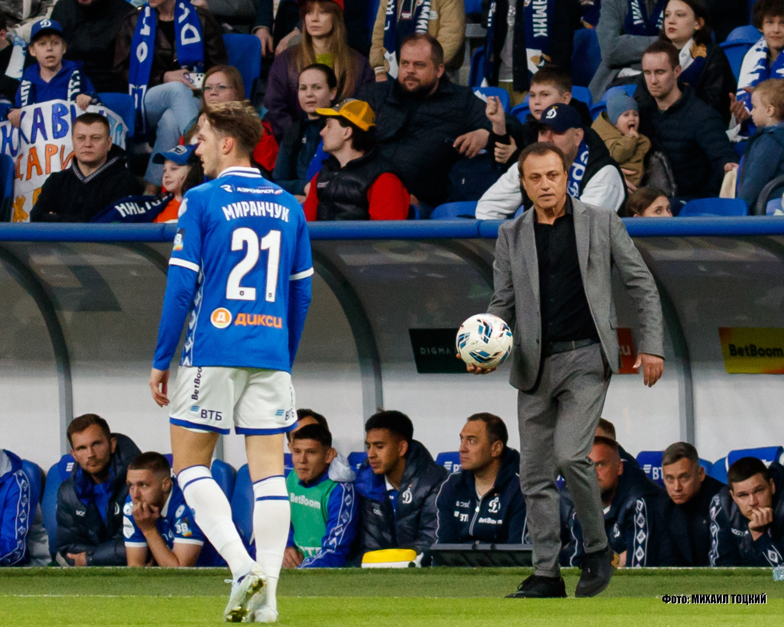 Фоторепортаж. РПЛ 23 тур. Динамо — Оренбург. Михаил Тоцкий портретный и репортажный фотограф в Москве