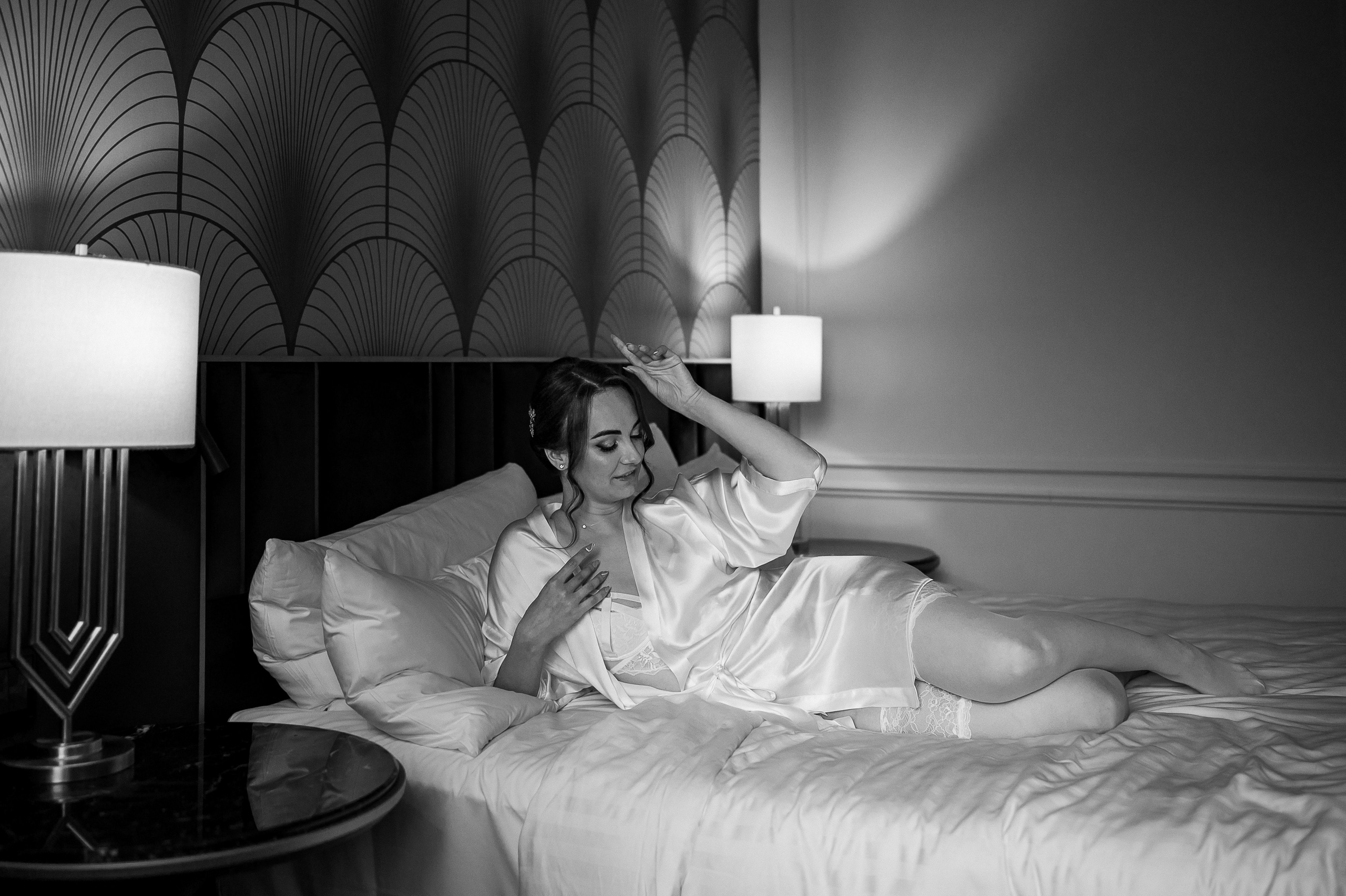 Утро невесты в отеле Marriott