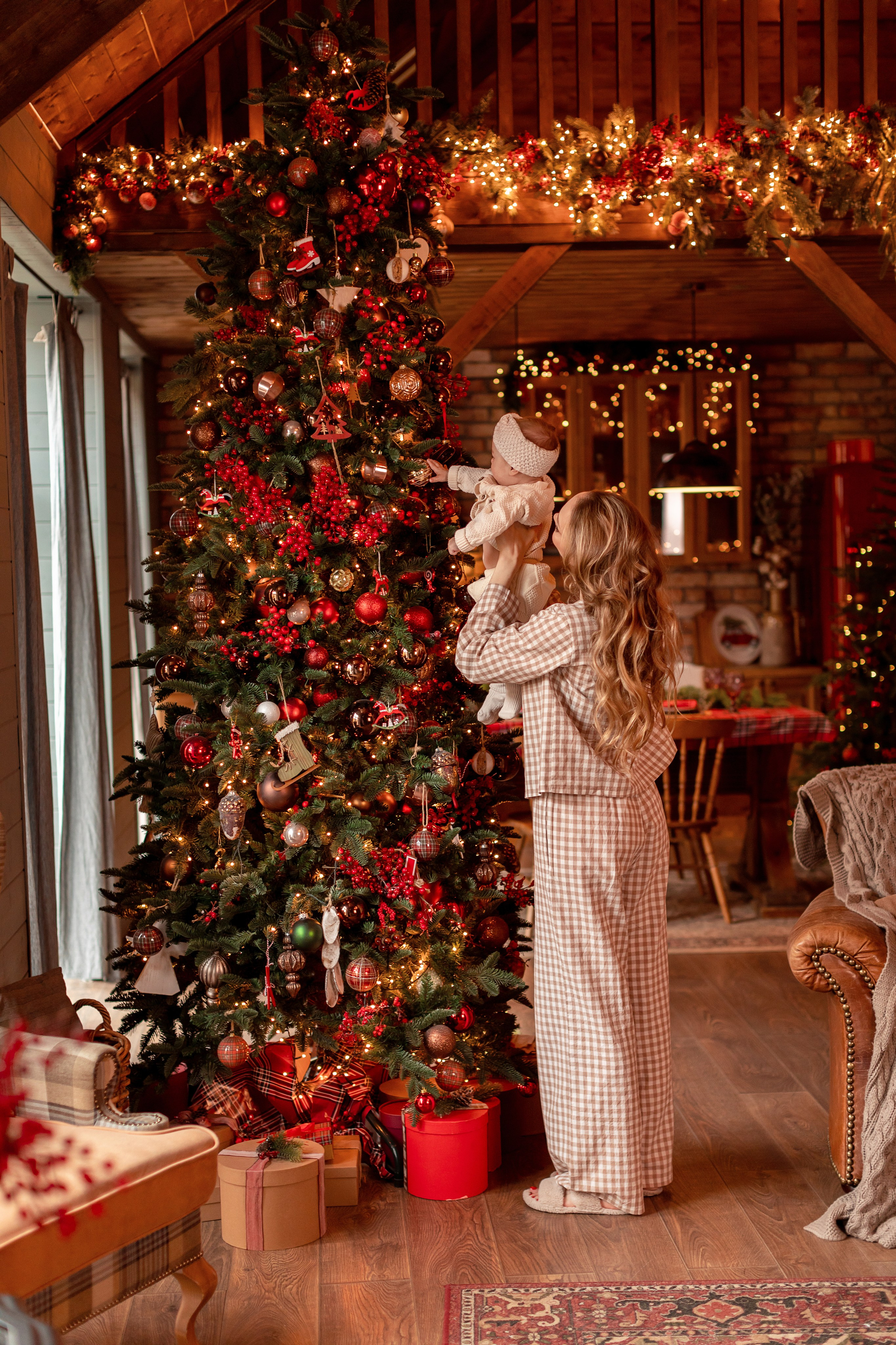 Новогодние съемки 2025–2026 гг. Семейный фотограф в Москве