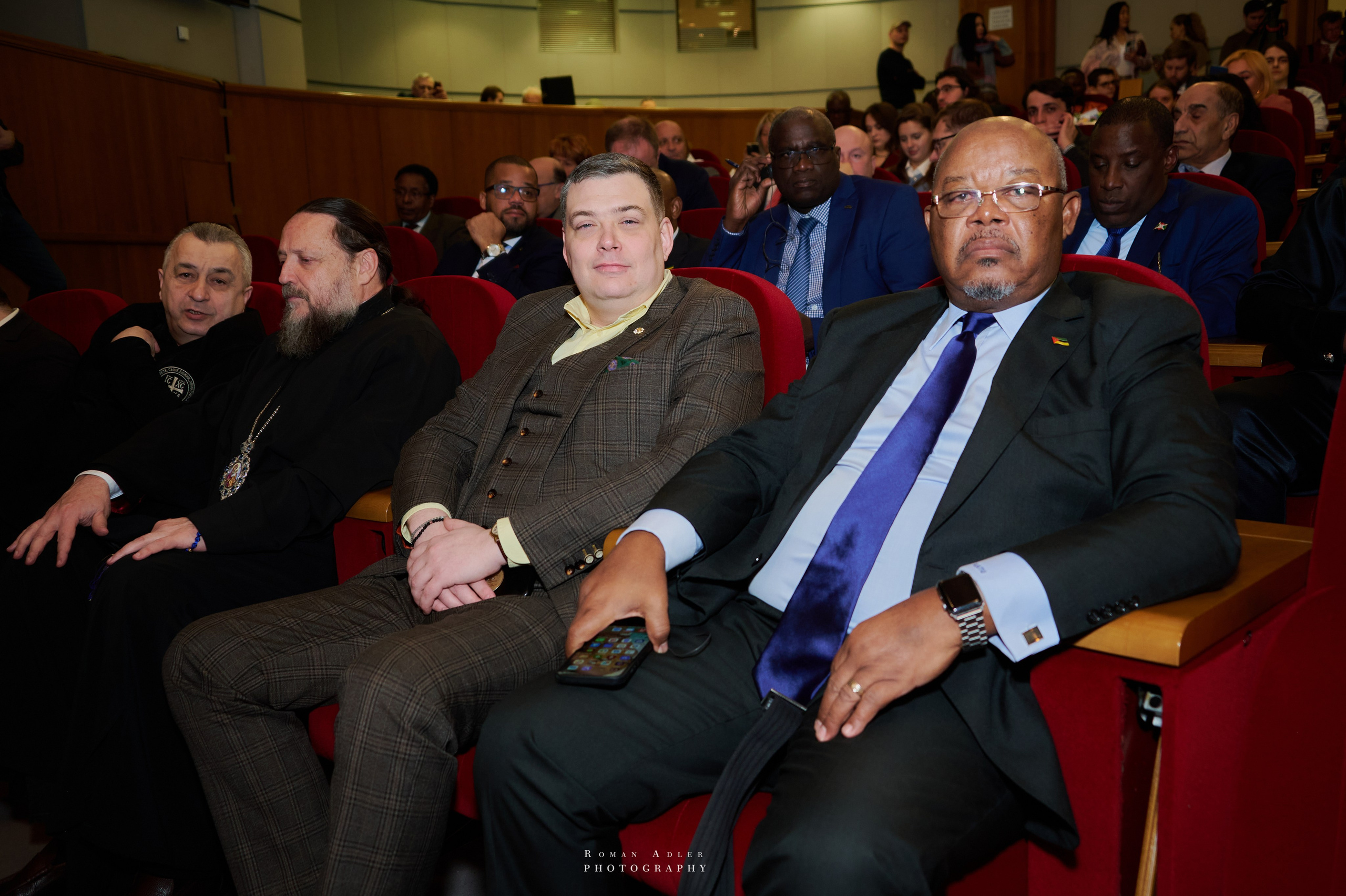 Презентация киноленты «Black to USSR». Фотограф Роман Адлер