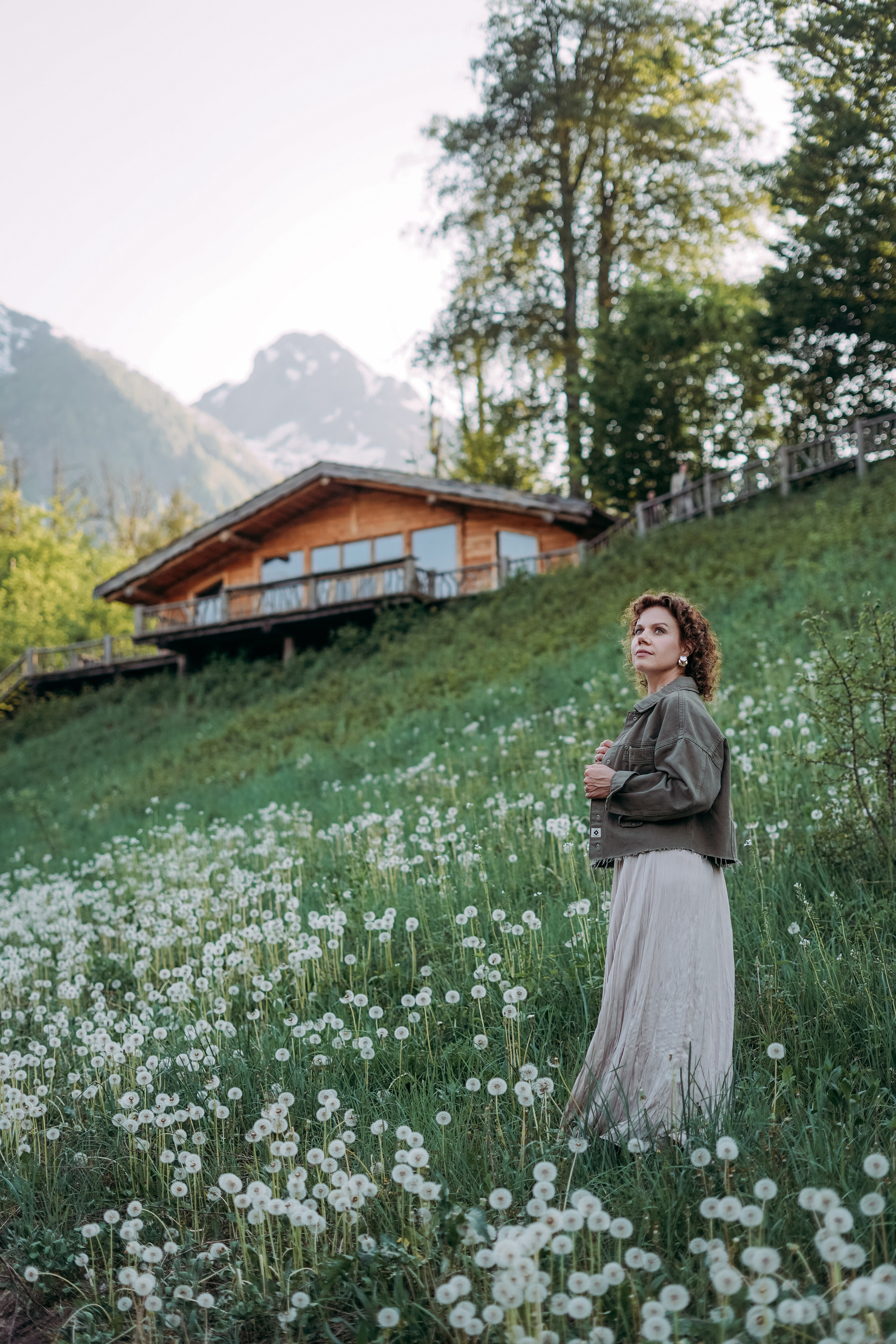 Апрель в горах. Фотосессия для Светланы в Красной Поляне. Фотограф в Сочи и Абхазии | Фототуры | September Air