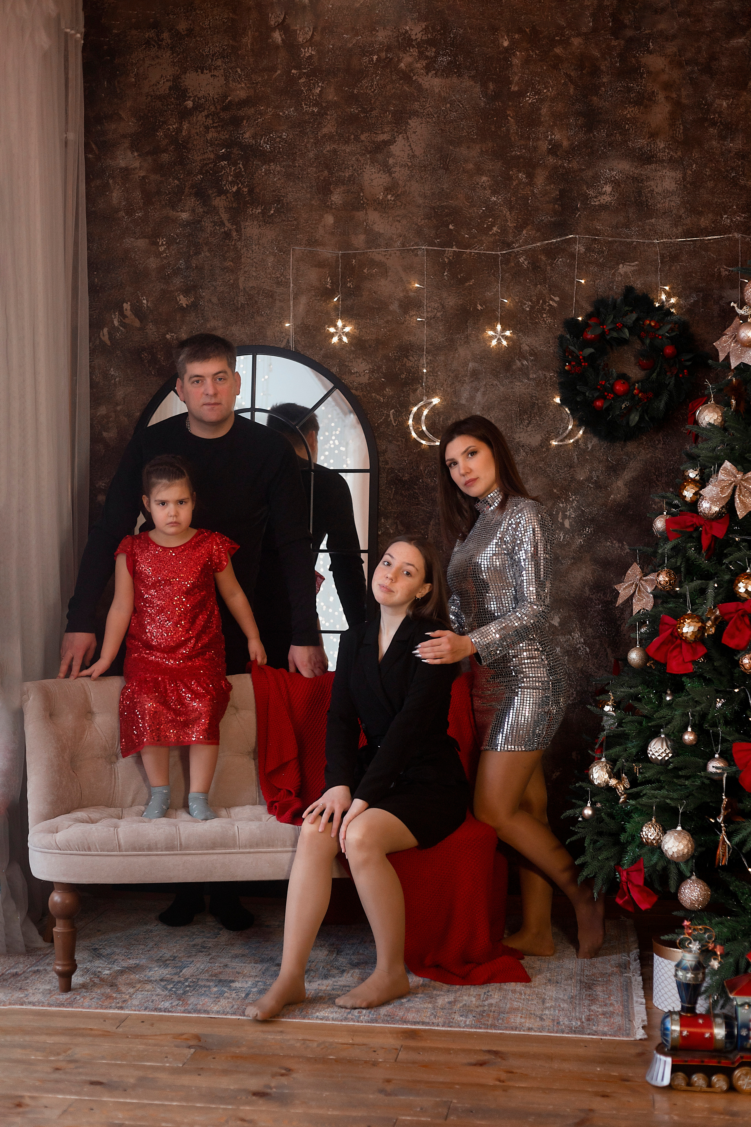 Семейный Новый год. Художественный фотограф в Екатеринбурге Брук Мария