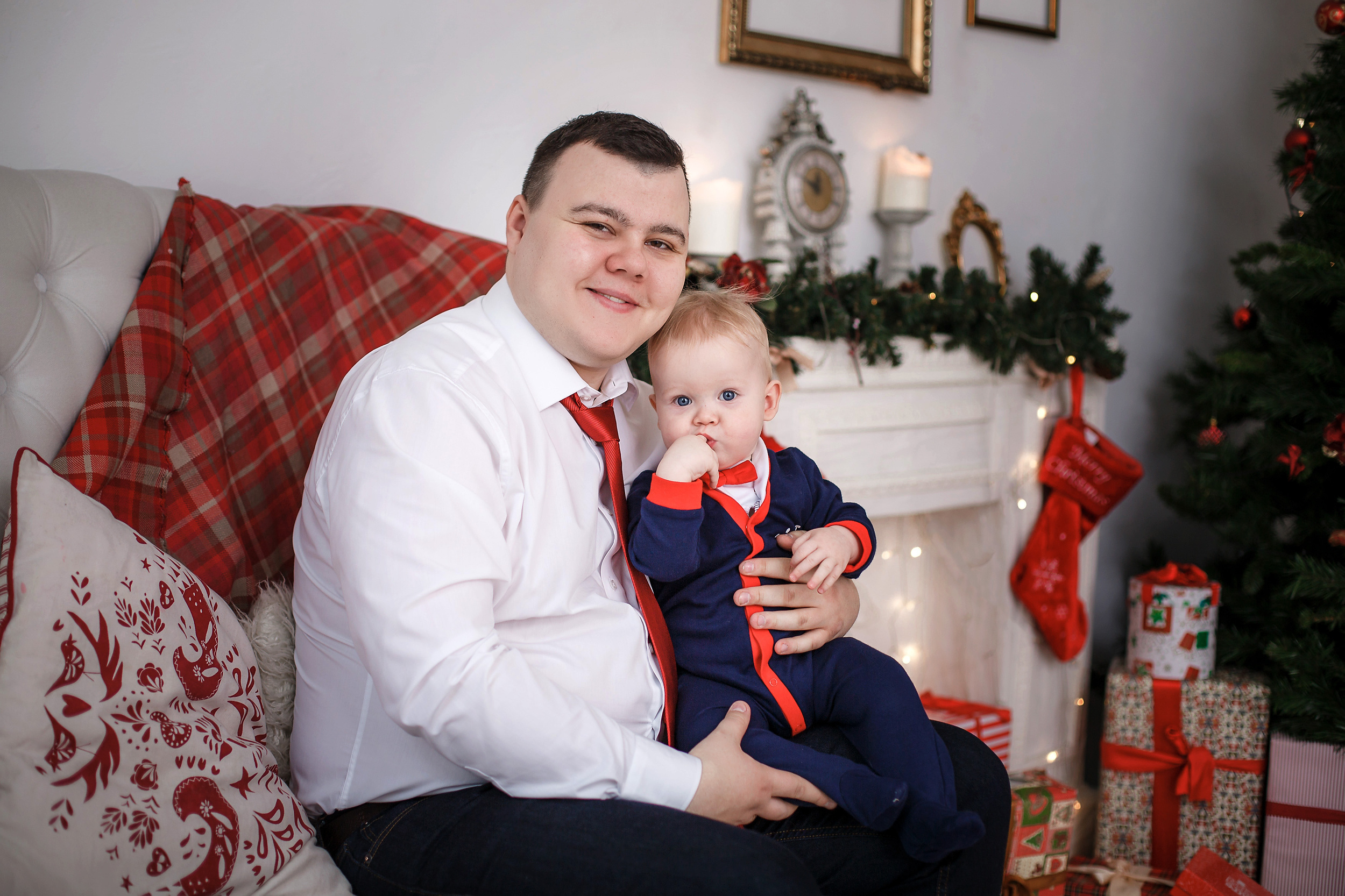 Новогодняя фотосессия для Ильи и Татьяны