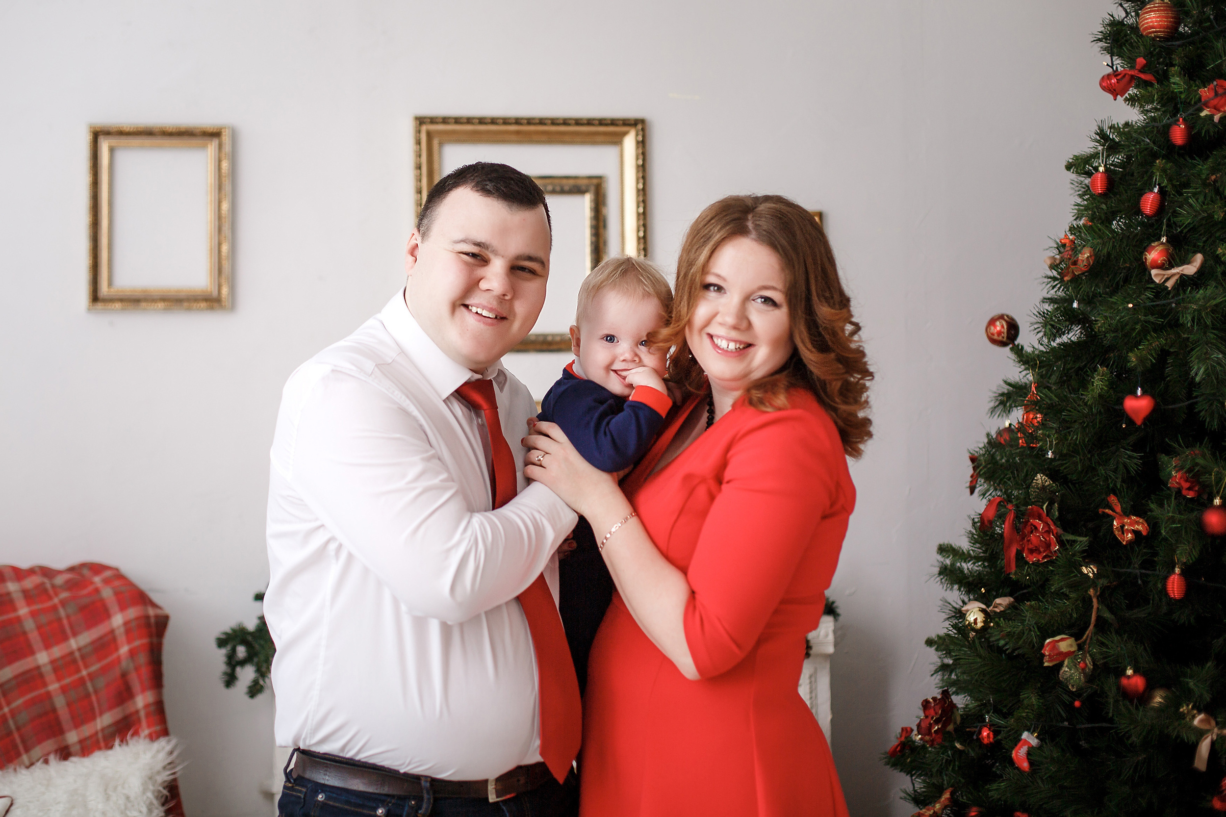 Новогодняя фотосессия для Ильи и Татьяны