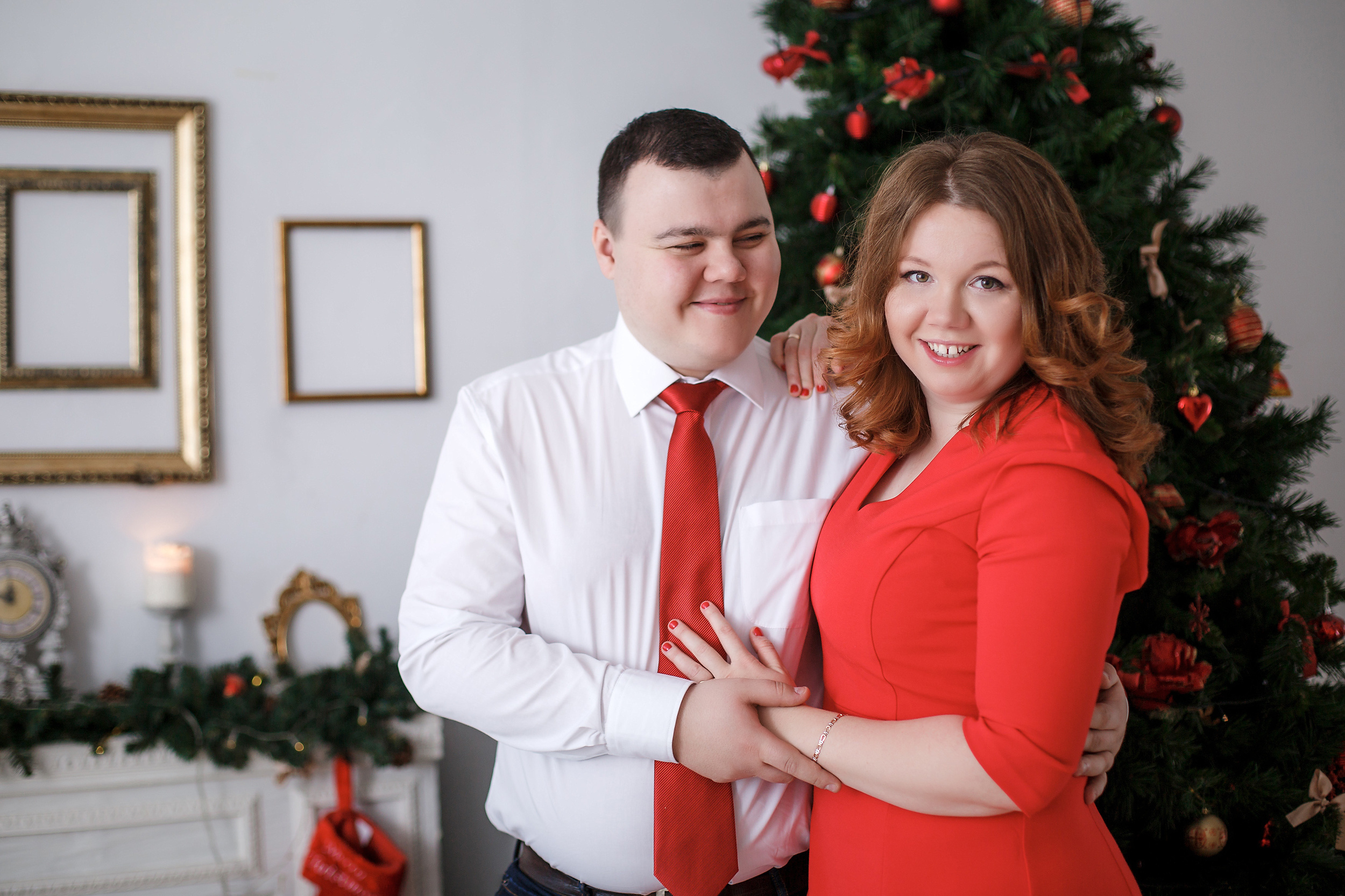 Новогодняя фотосессия для Ильи и Татьяны