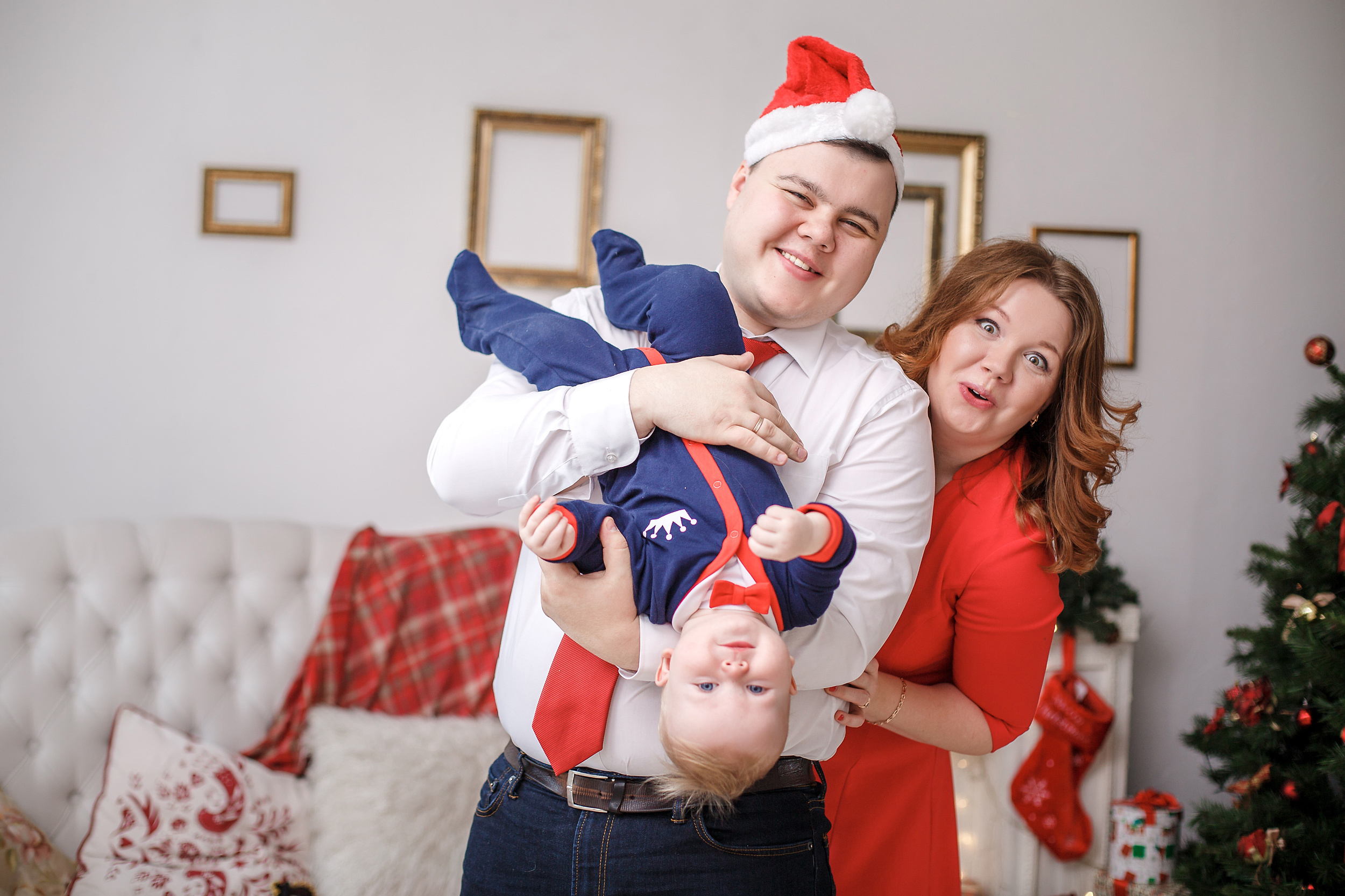 Новогодняя фотосессия для Ильи и Татьяны