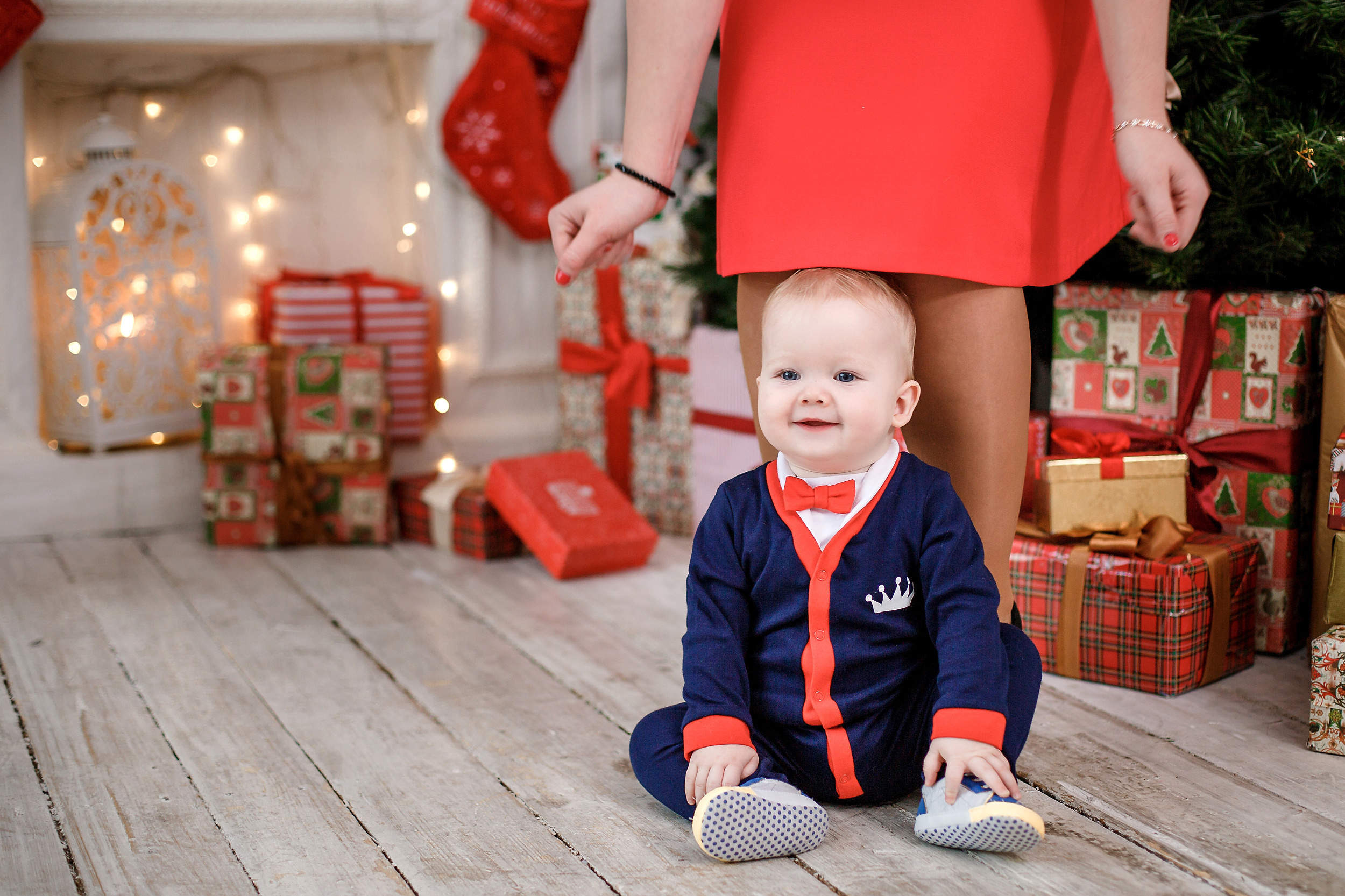 Новогодняя фотосессия для Ильи и Татьяны