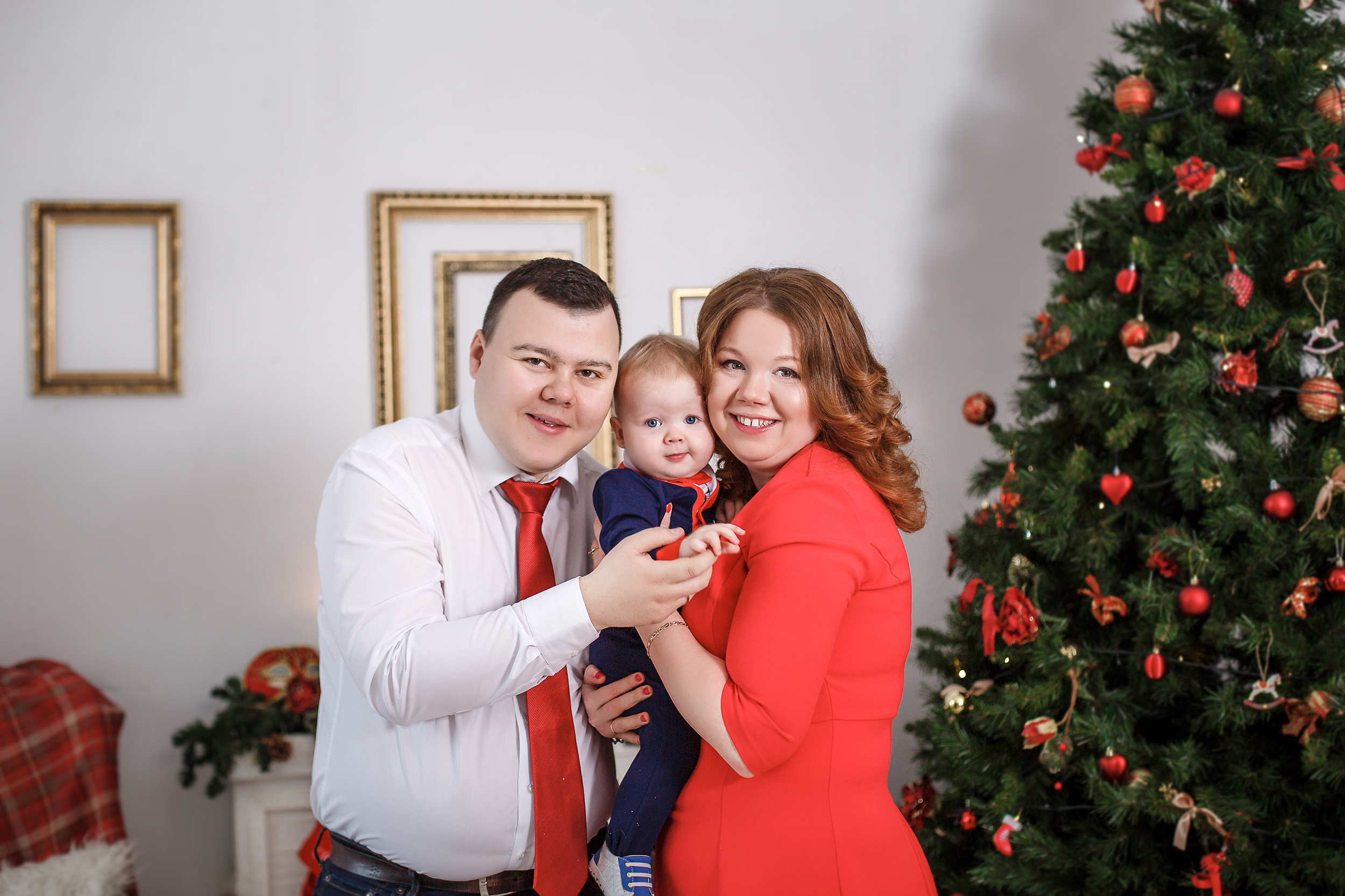 Новогодняя фотосессия для Ильи и Татьяны