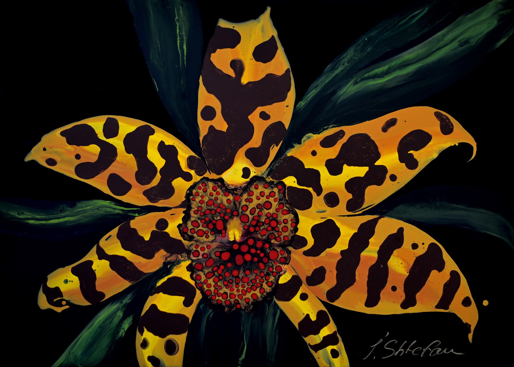 Картина художника Flors, Барселона, Европа, 2023–2025, размер 105×75 см, акрил пластик Painting by artist Flors, Barcelona, Europe, 2023–2025, size 105×75 cm, acrylic plastic Pintura del artista Flors, Barcelona, Europa, 2023–2025, tamaño 105×75 cm, acrílico plástico картина в интерьер, дизайн картина цветы орхидея интерьерная картина, pintura en el interior, pintura de diseño flores orquídeas pintura interior, painting in the interior, design painting flowers orchid interior painting