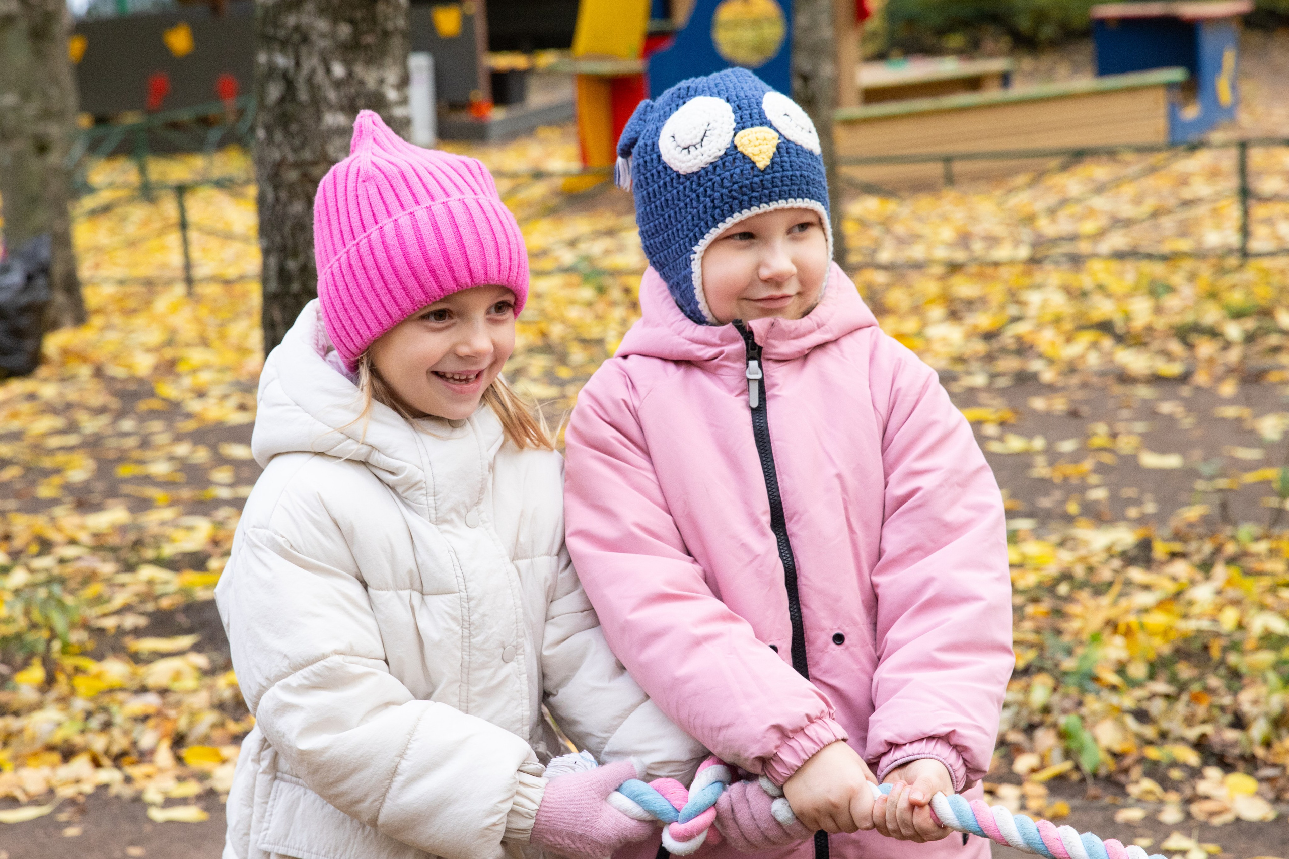 фоторепортаж с прогулки в детском саду