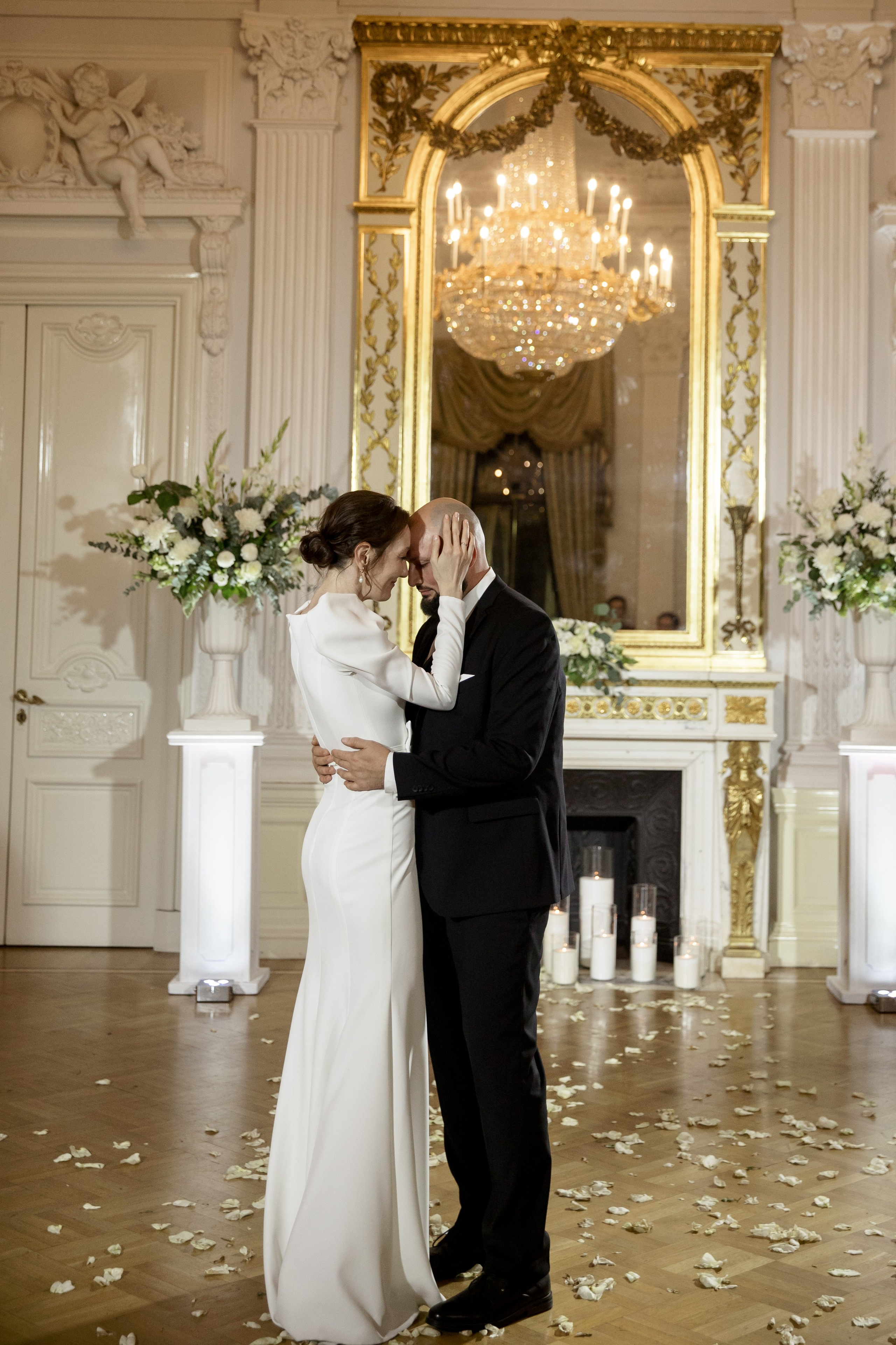 роскошная свадьба во дворце