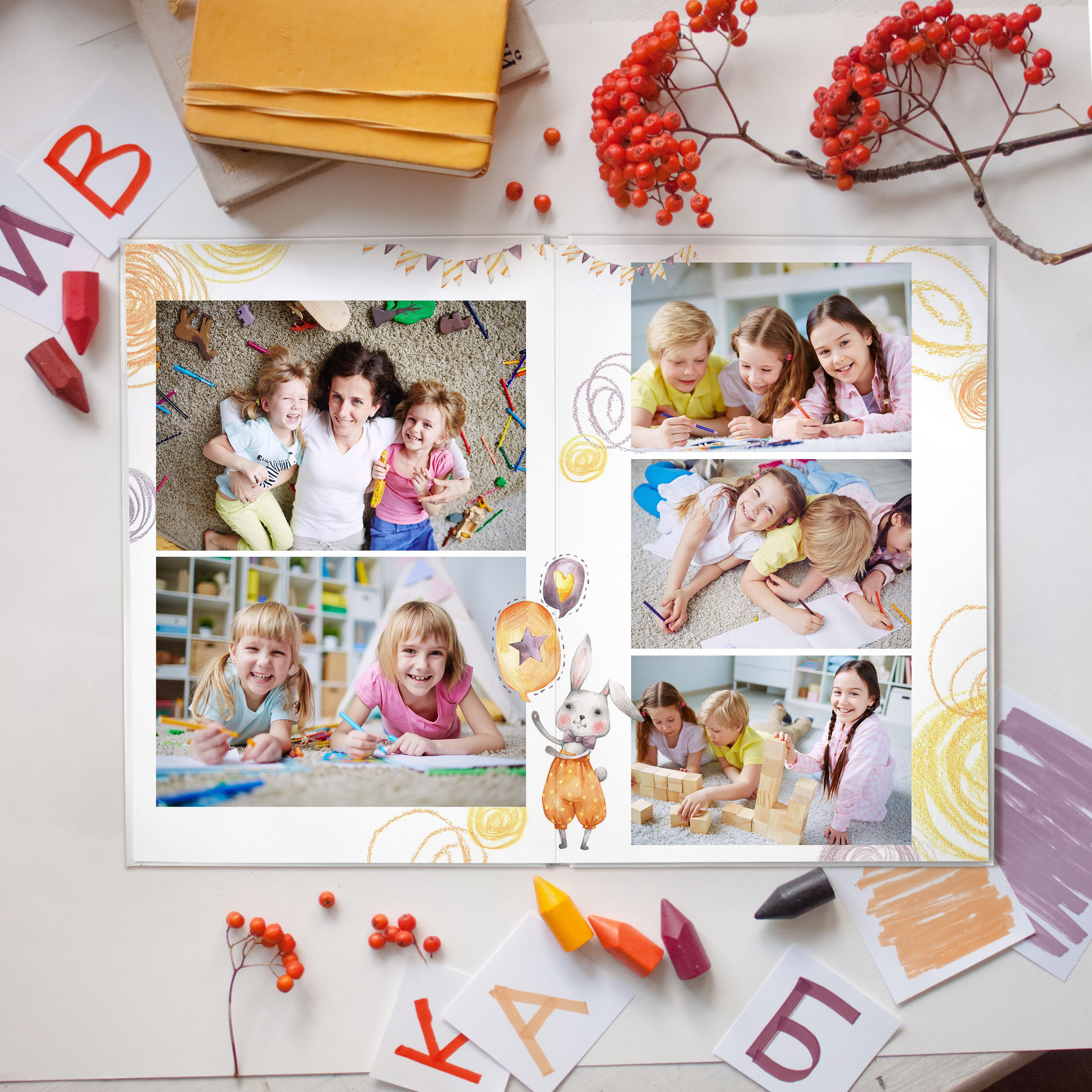 Альбом для детского сада Таганрог. Фотограф Выпускные альбомы Таганрог Сергей Коробченко