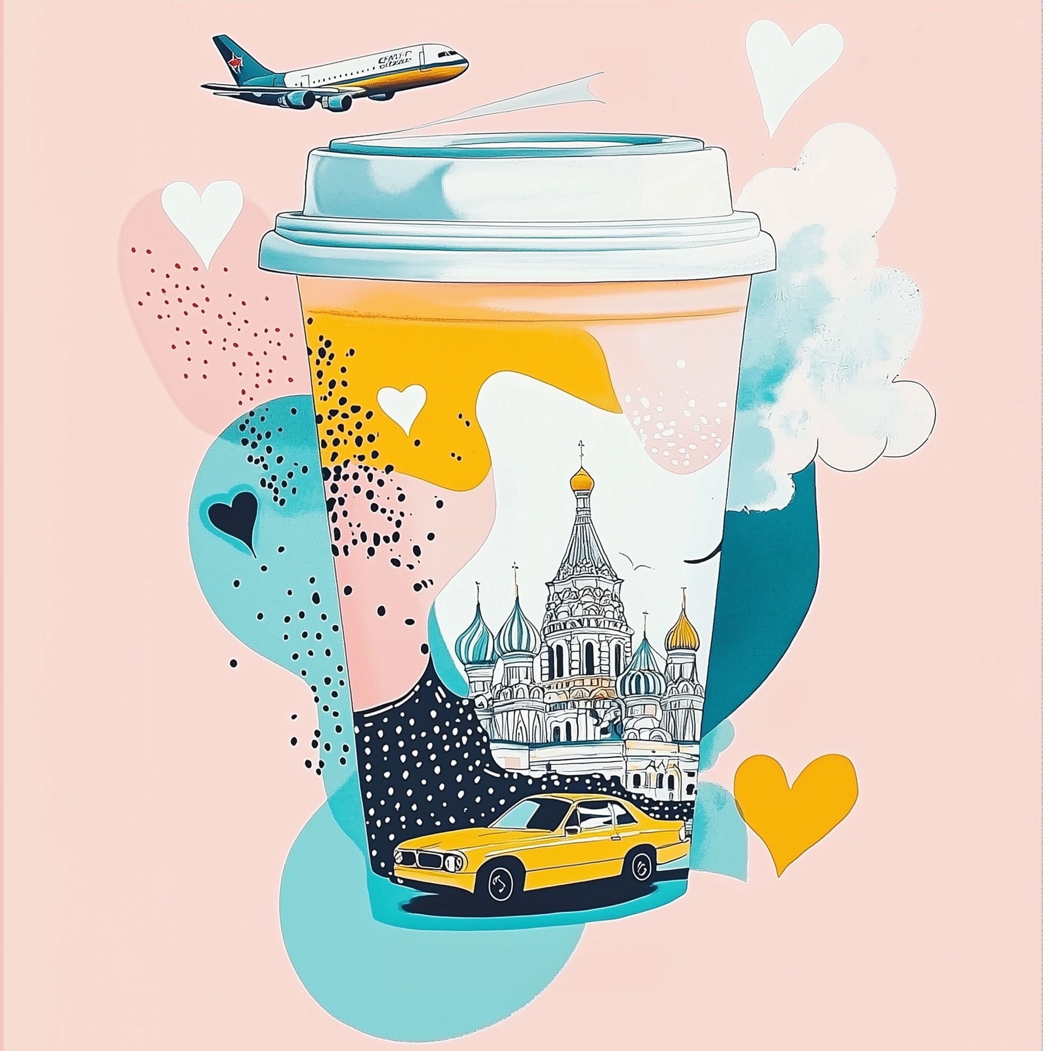 Love. Coffee. Travel. AI-художник, контентмейкер, режиссёр Наталия Жданович