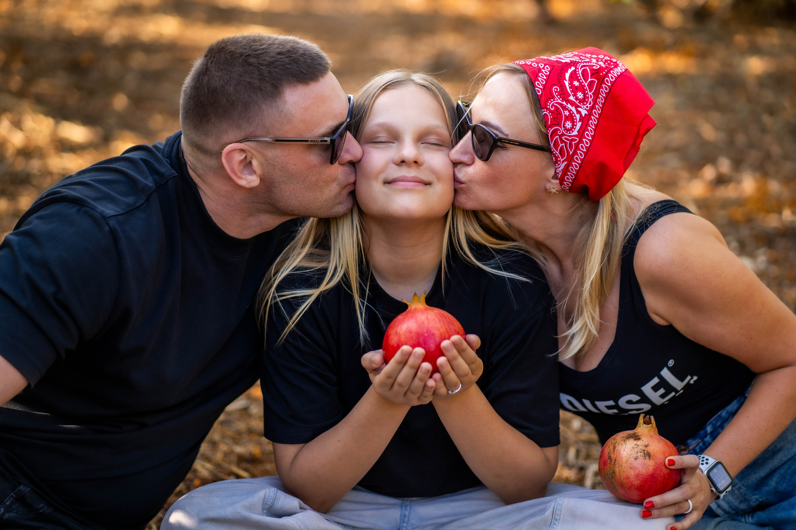 Гранатовый Сад Семья Ирины. Семейный и детский фотограф в Израиле и Москве Дорошок Надя