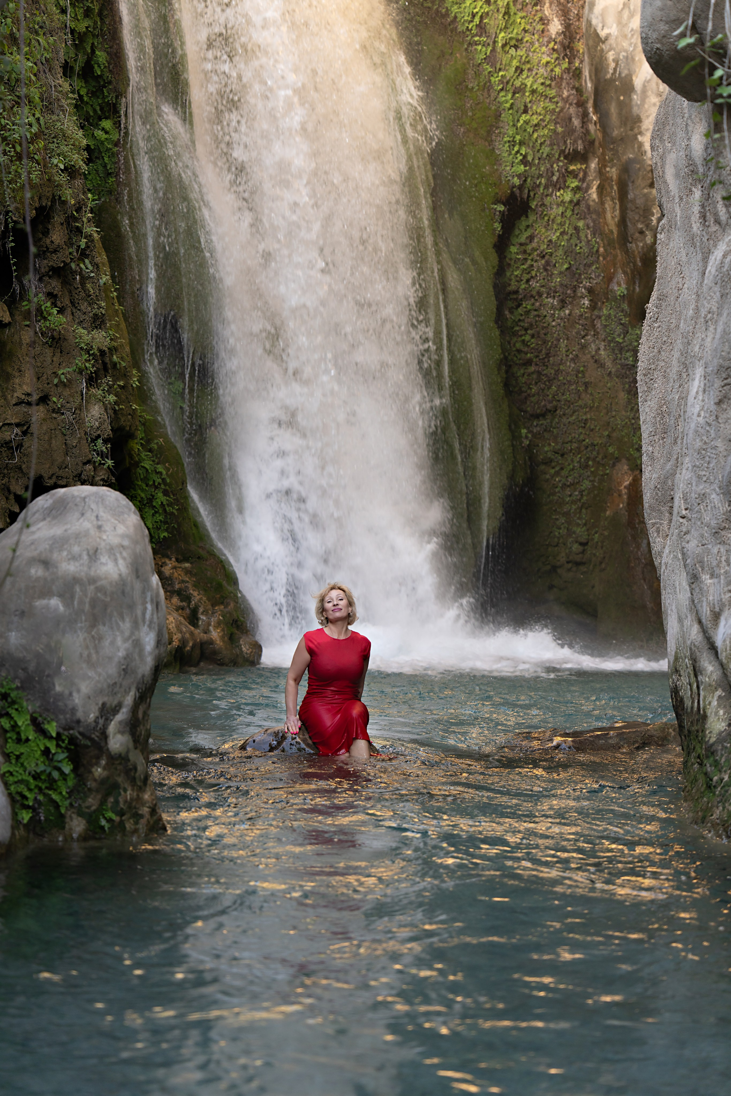 фотосессия на водопаде Бенидорм