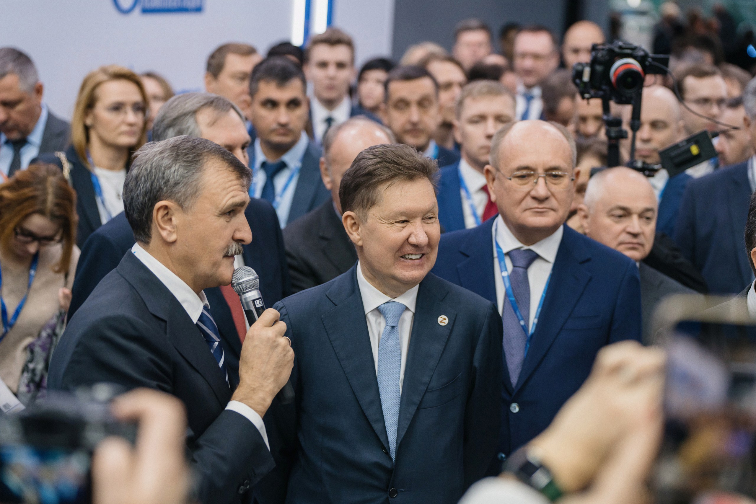 Alexey Miller (Gazprom) at the St. Petersburg International Gas Forum. Svyatoslav Bunkov | photographer