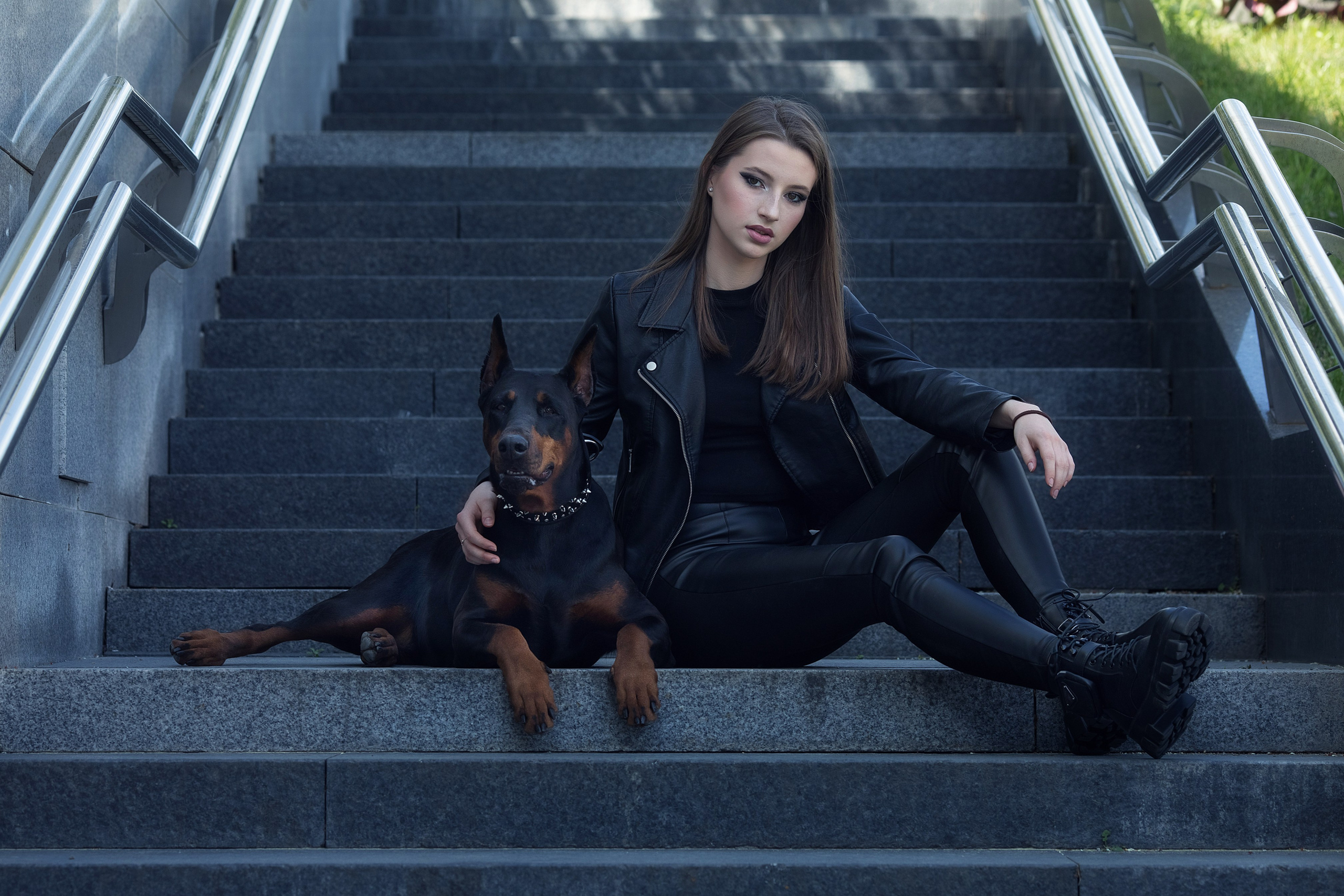 Доберман. Детский и семейный фотограф Екатерина Юрьева в Москве