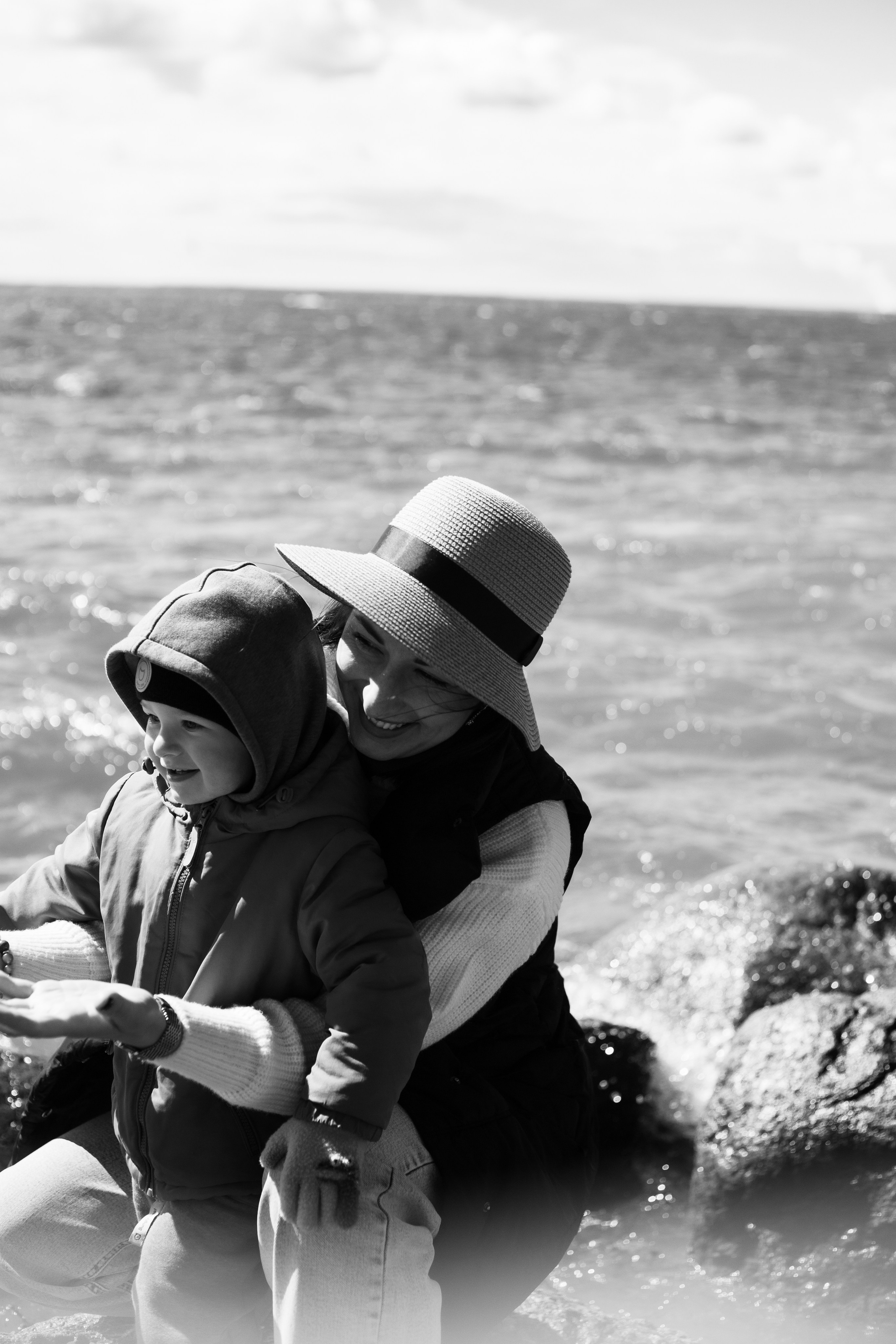 Прогулка на заливе с Таней и ее семьей. Портретный Фотограф в Санкт-Петербурге Кира Орехова